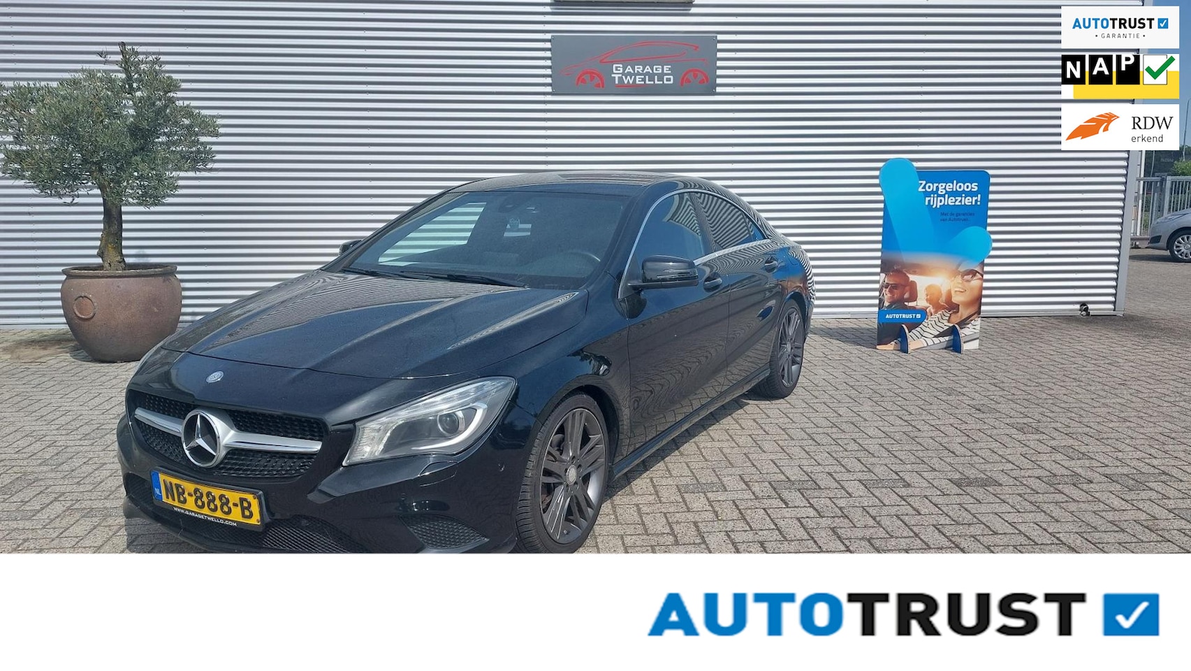 Mercedes-Benz CLA-Klasse - 180 180,ambition,automaat,navi,cruise control,lm velgen,sport stoelen,full opties - AutoWereld.nl