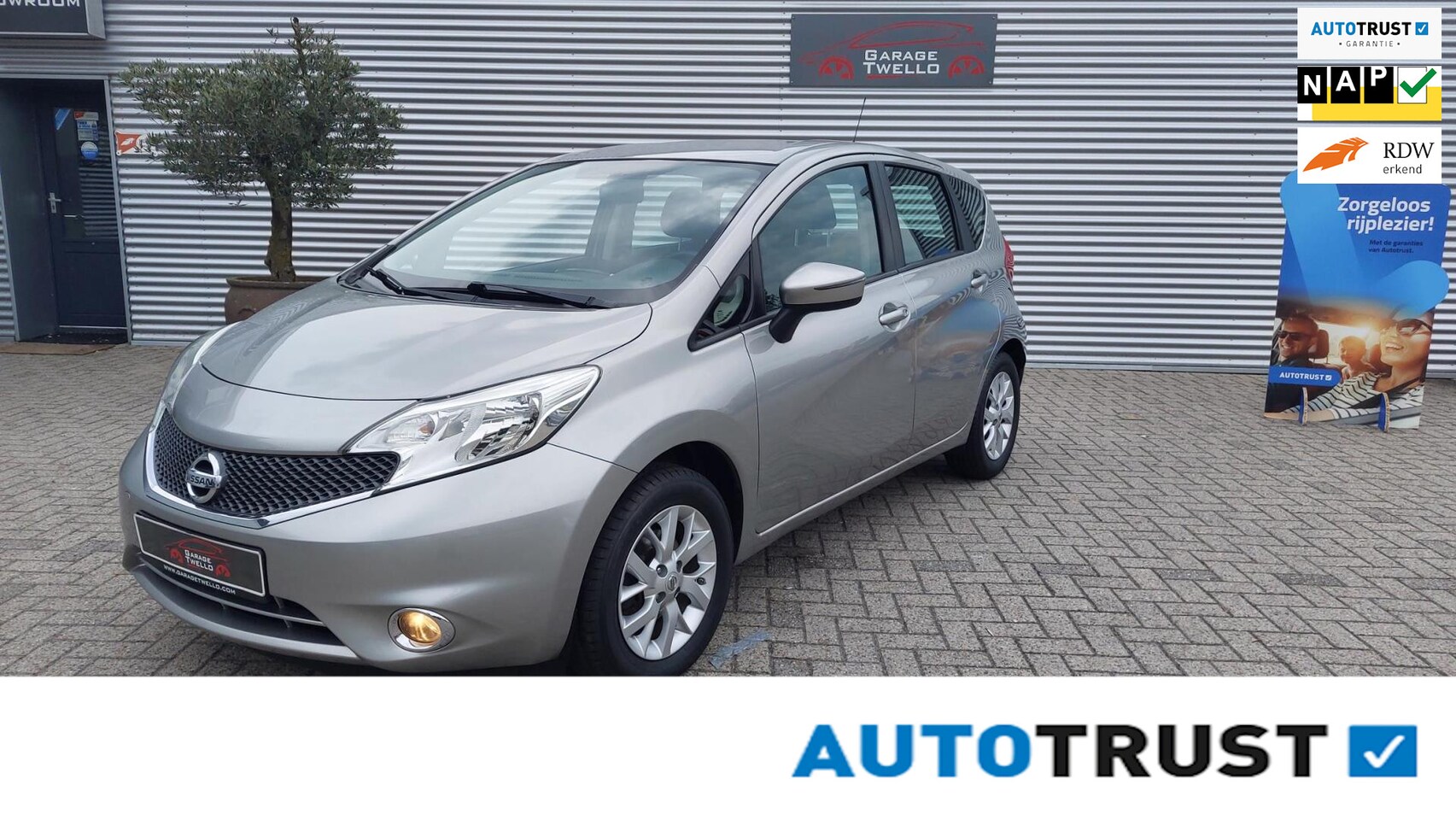 Nissan Note - 1.2 Connect Edition 1.2 Connect Edition,navi,airco,cruise control,alle onderhoud aanwezig ,in nieuw staat,full - AutoWereld.nl