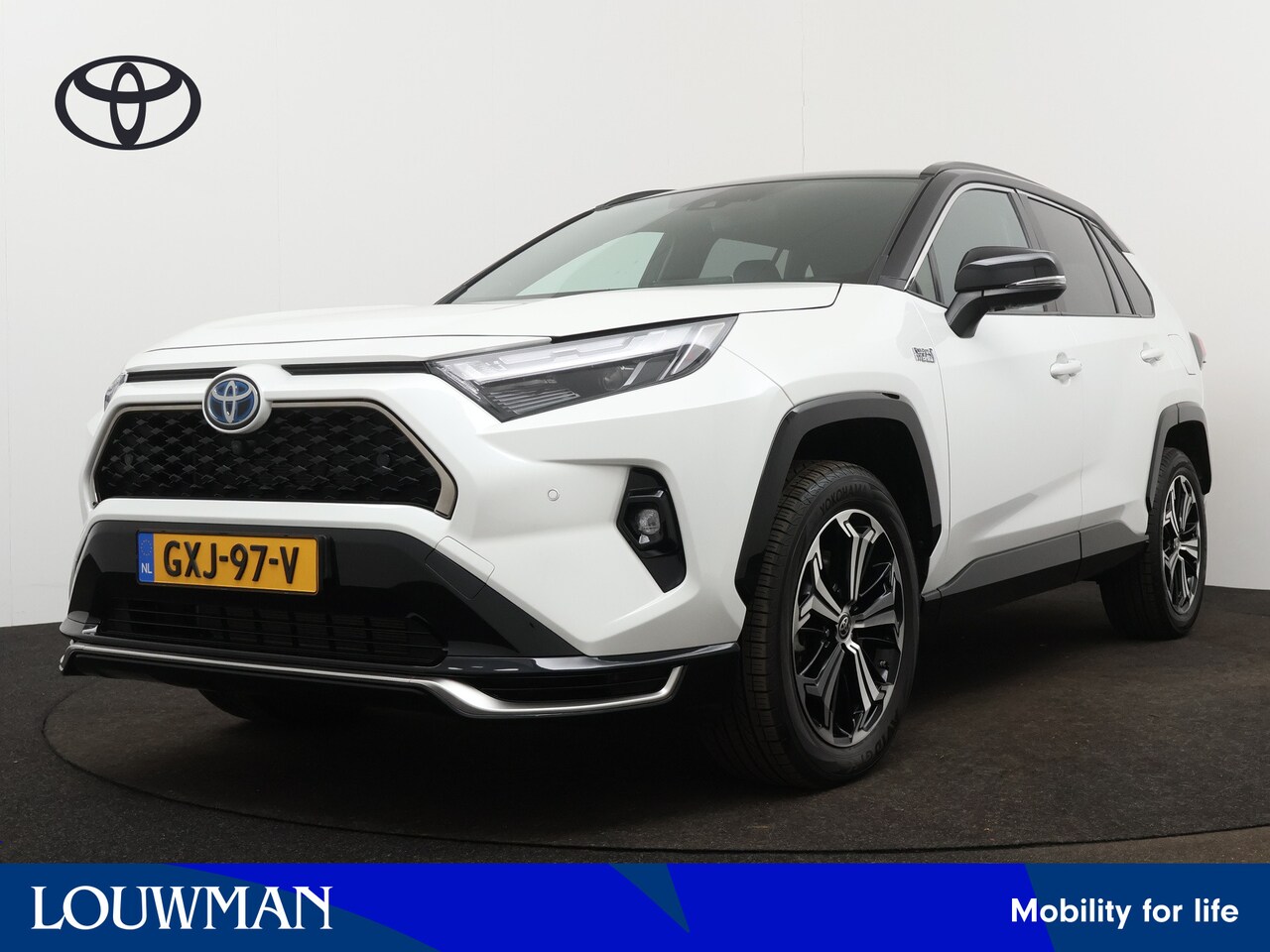 Toyota RAV4 - 2.5 Plug-in Hybrid AWD Bi-Tone Plus Limited | Parkeersensoren | Stoel en stuurwiel verwarm - AutoWereld.nl