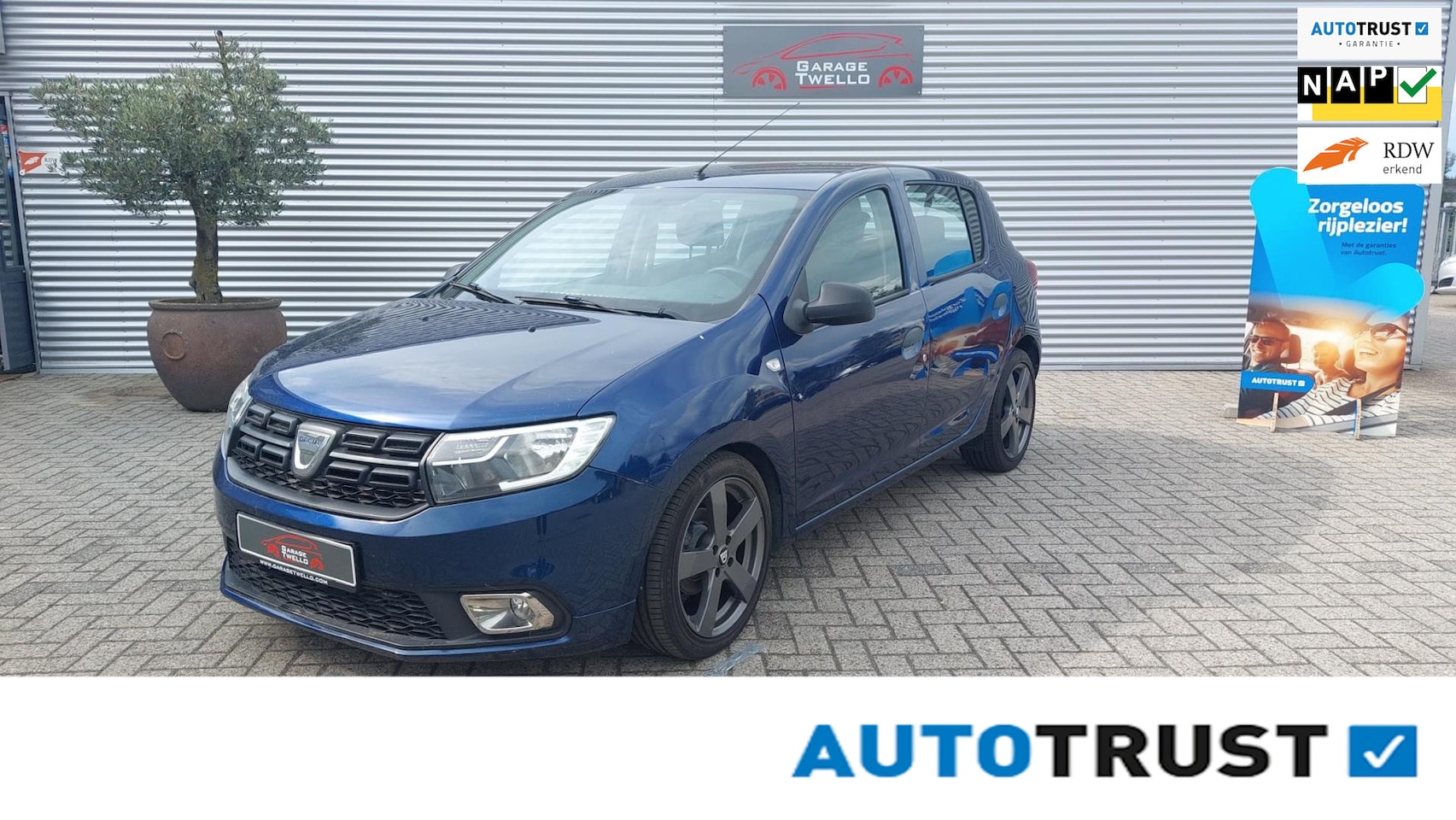 Dacia Sandero - 0.9 TCe Ambiance . airco ,isofix,17 inc velgen 5 deurs .nieuwe model ,zeer zuinig, - AutoWereld.nl