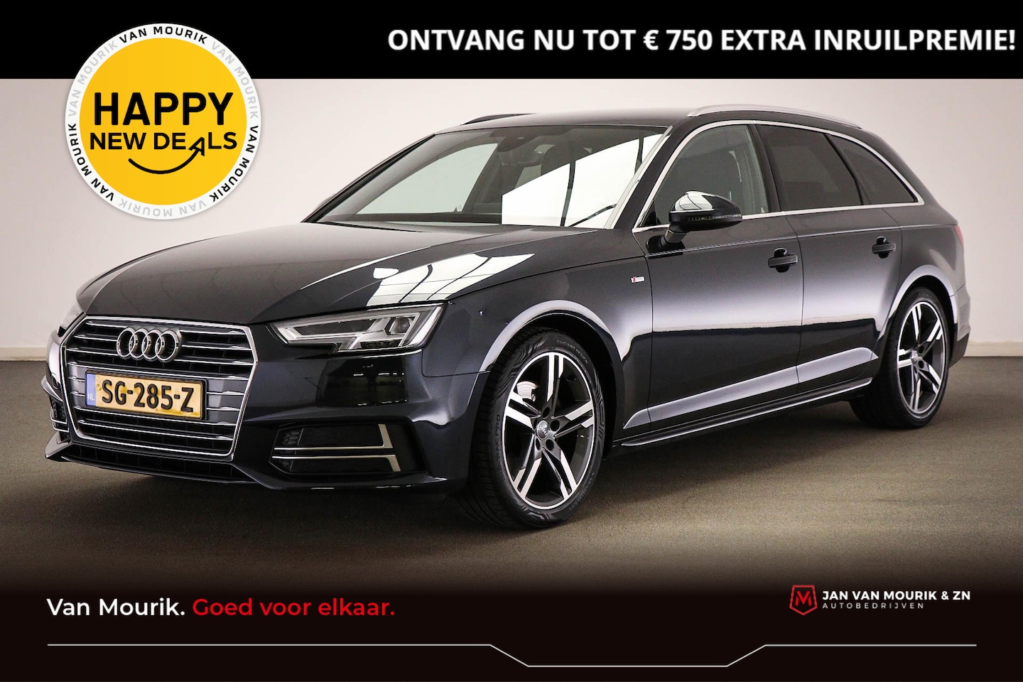 Audi A4 Avant - 1.4 TFSI Sport S-line edition Audi A4 Avant 1.4 TFSI Sport S line edition | LED | HALF LED - AutoWereld.nl