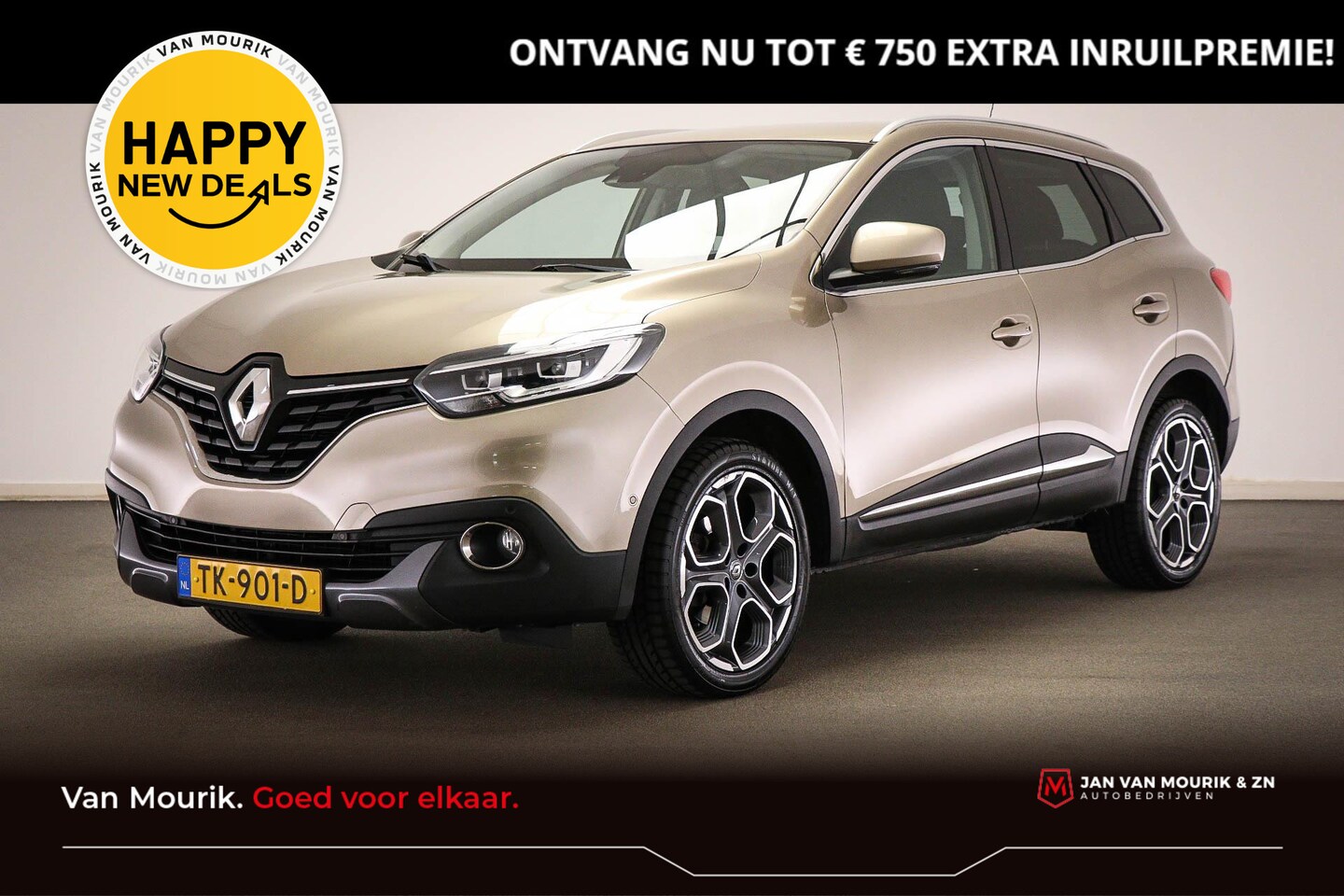 Renault Kadjar - 1.2 TCe 130 Bose | R-LINK | LED | LEDER | CLIMA | CRUISE | NAVI | PDC | CAMERA | 19" - AutoWereld.nl