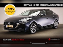 Mazda 3 - 3 2.0 e-SkyActiv-X M Hybrid 180 Luxury | LED | HEAD UP | LEDER | STUUR VERW. | ACC | DAB |