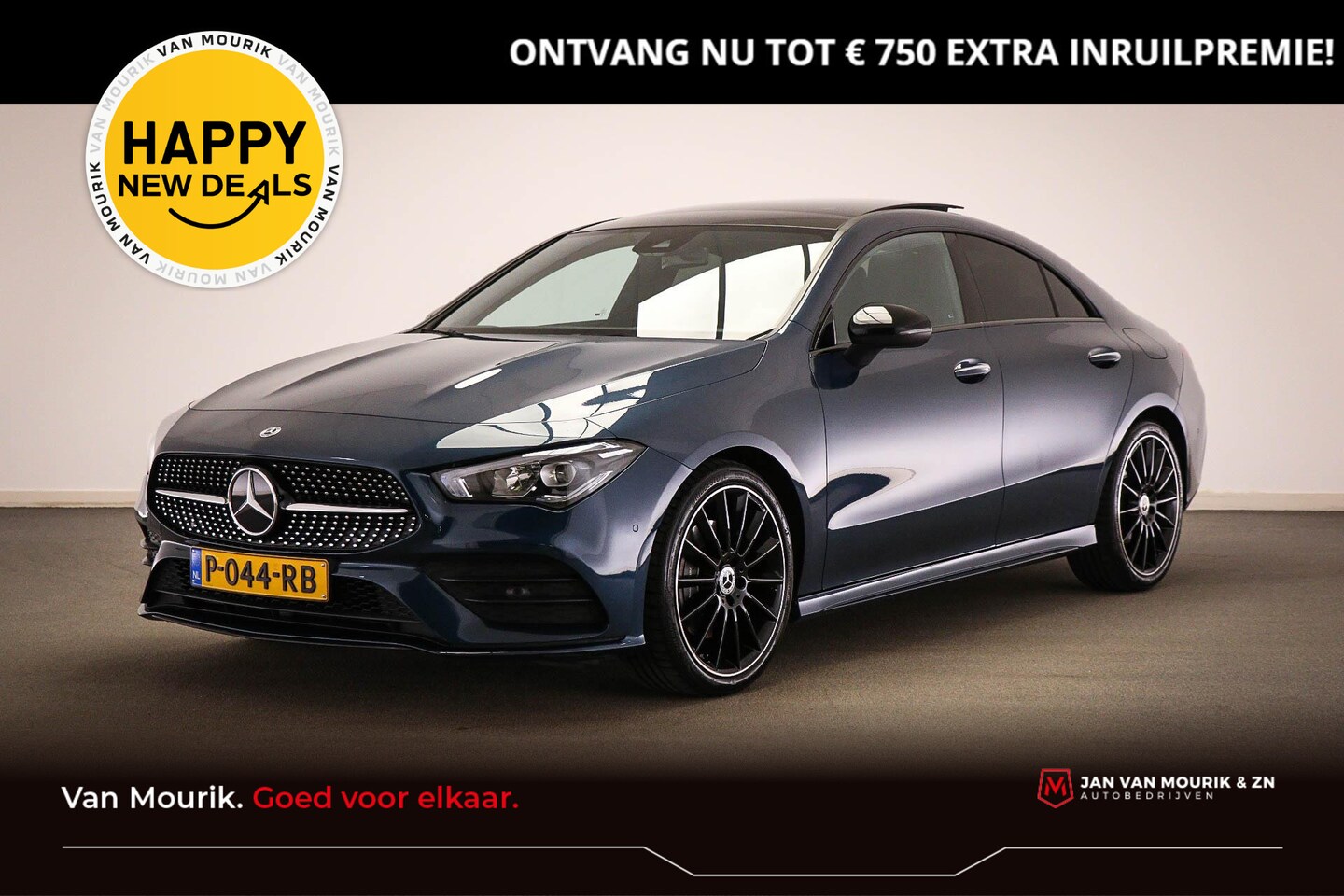 Mercedes-Benz CLA-Klasse - 200 AMG Line | PANORAMADAK | WIDESCREEN | APPLE | SFEERVERLICHTING | 19" - AutoWereld.nl