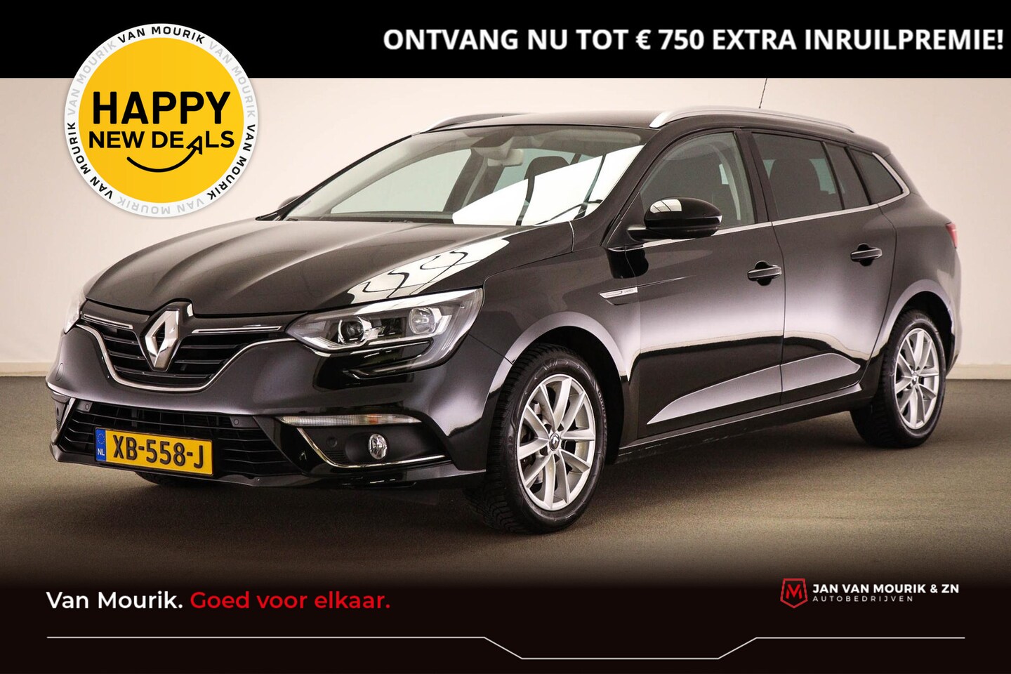 Renault Mégane Estate - 1.2 TCe Limited | CLIMA | CRUISE | NAVI | DAB | PDC | TREKHAAK | 16" - AutoWereld.nl