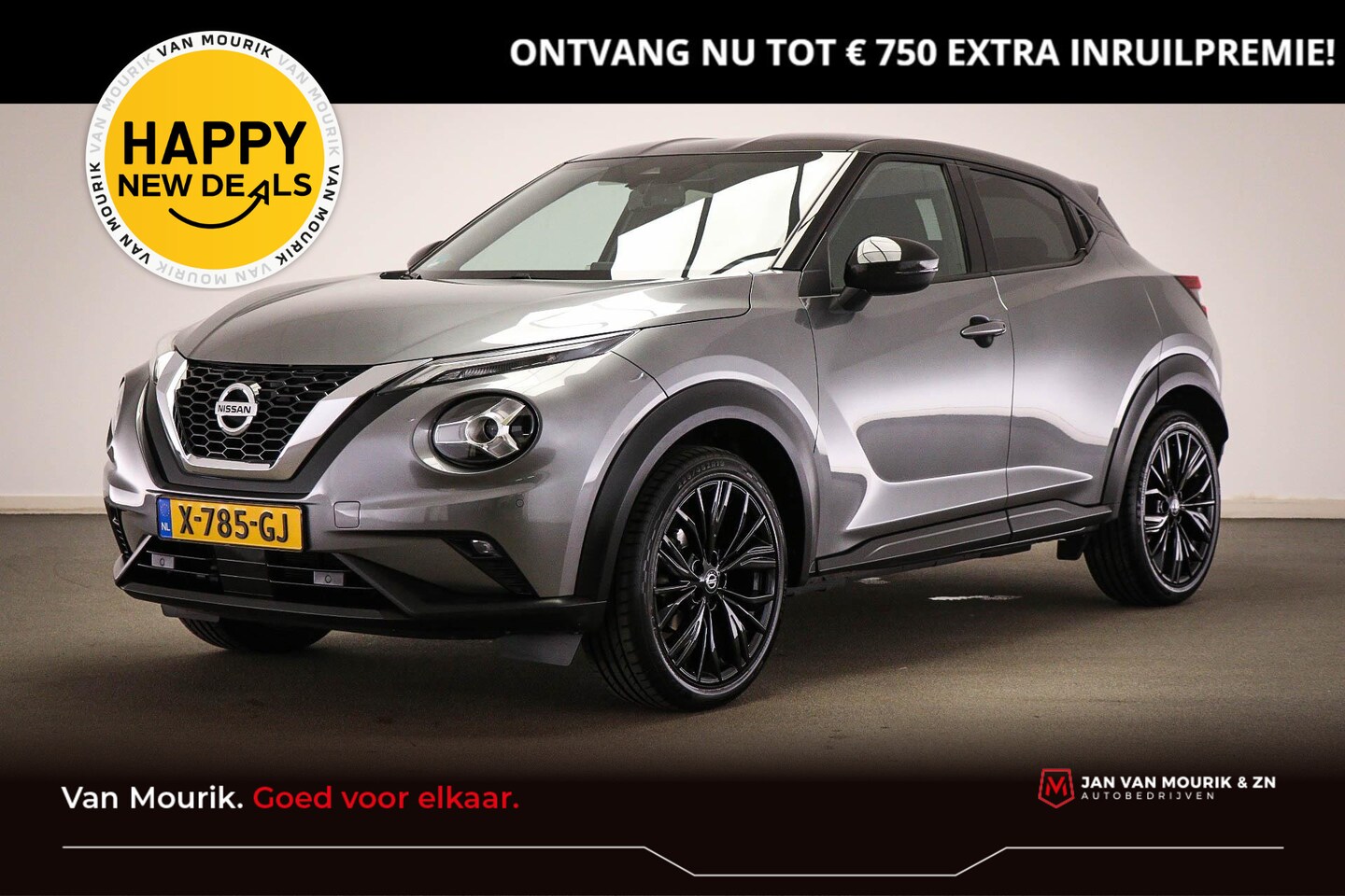 Nissan Juke - 1.0 DIG-T 114 DCT7 Enigma | COLD CLIMATE PACK | DAB | APPLE | CAMERA | TREKHAAK AFNEEMBAAR - AutoWereld.nl