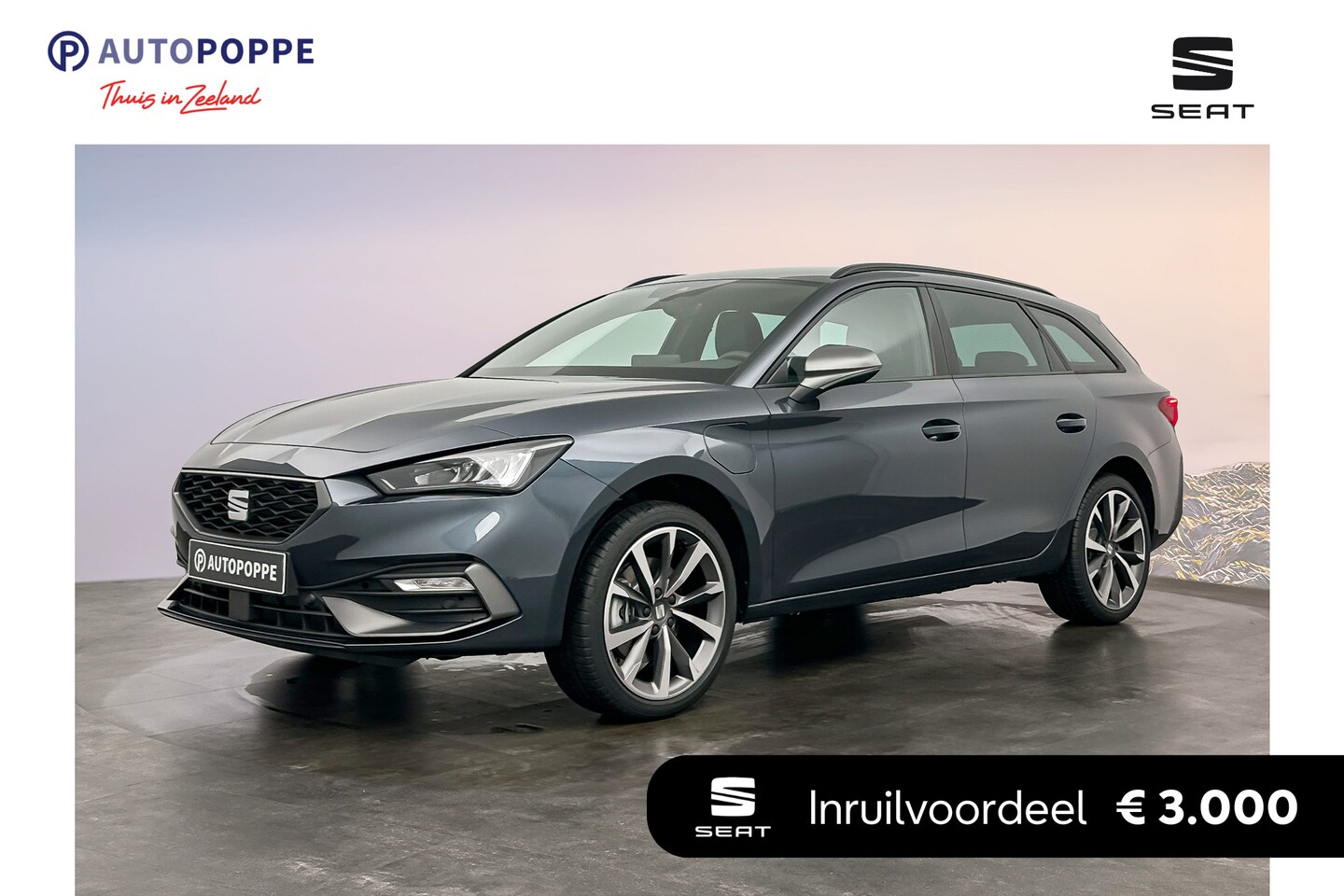 Seat Leon Sportstourer - 1.5 TSI eHybrid 204 6DSG FR PHEV First Edition | Achteruitrijcamera | Automatisch dimmende - AutoWereld.nl