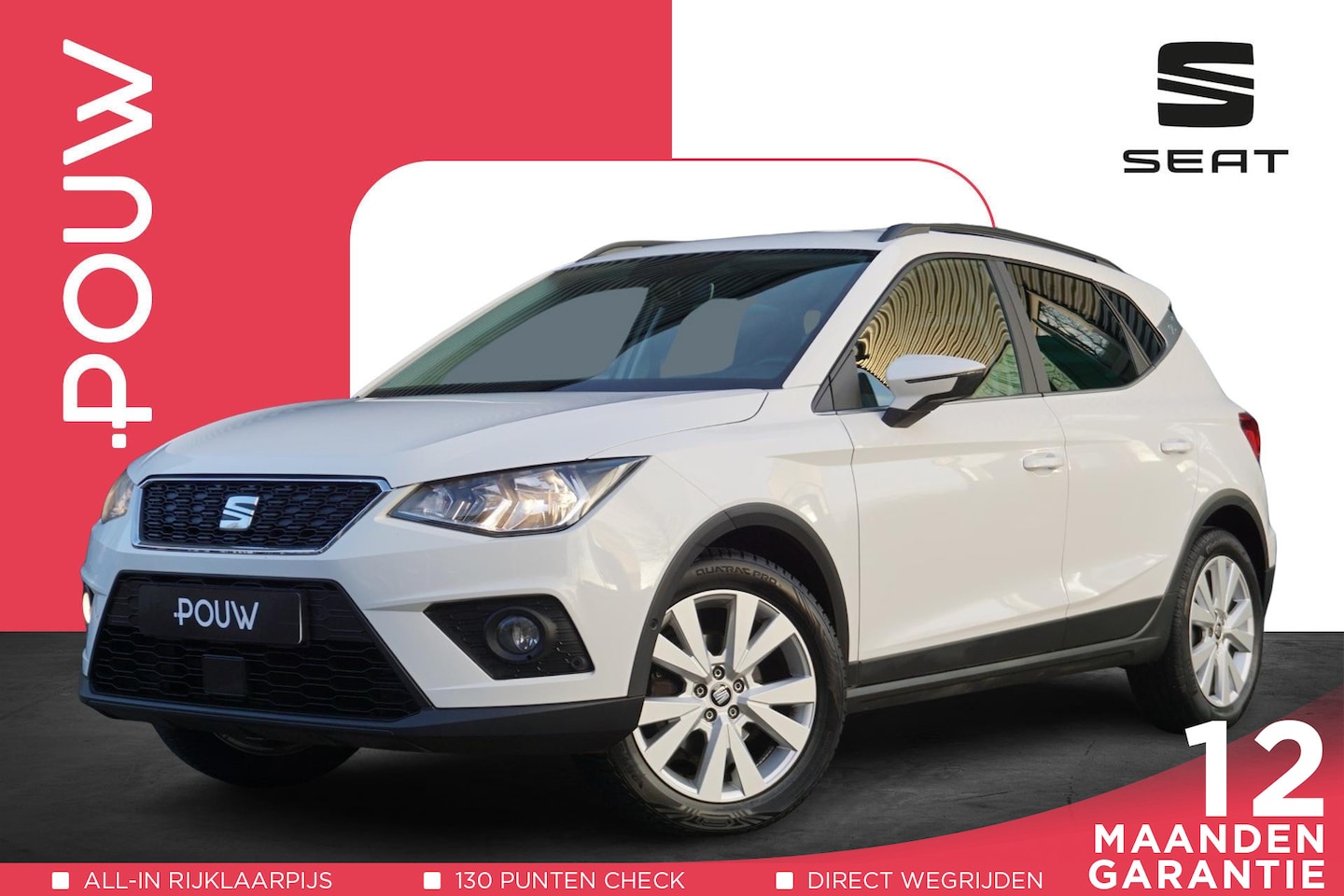 Seat Arona - 1.0 TSI 95pk Style Launch Edition | Achteruitrijcamera | Stoelverwarming | Park Assist | A - AutoWereld.nl