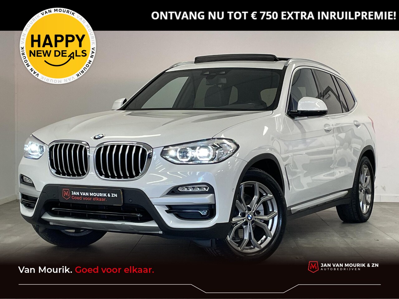 BMW X3 - xDrive20i High Executive | Panoramadak | Achteruitrijcamera | Head-Up Display - AutoWereld.nl