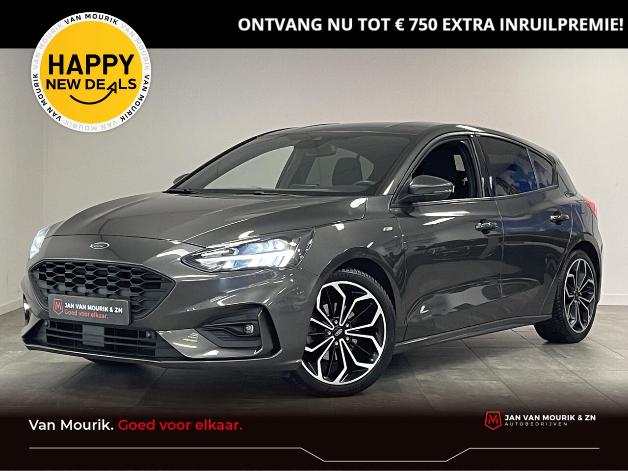 Ford Focus - 1.0 EcoBoost 125 ST Line Business | Climate Control | Stoelverwarming | Lichtmetalen velge - AutoWereld.nl