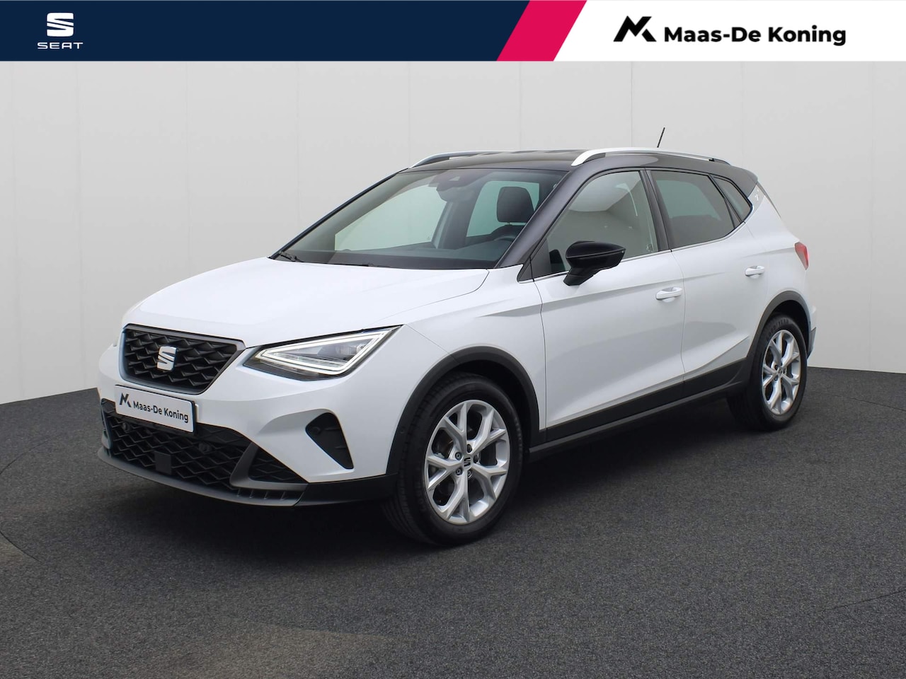 Seat Arona - 1.5TSI/150PK FR DSG · App connect · Parkeersensoren + camera · Stoelverwarming · Garantie - AutoWereld.nl