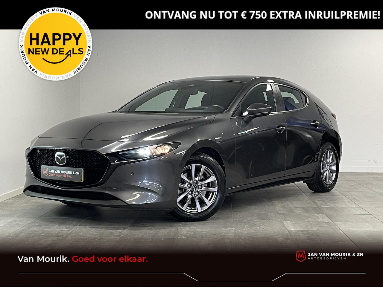 Mazda 3 - 2.0 e-SkyActiv-X M Hybrid 180 Comfort met Bose - AutoWereld.nl