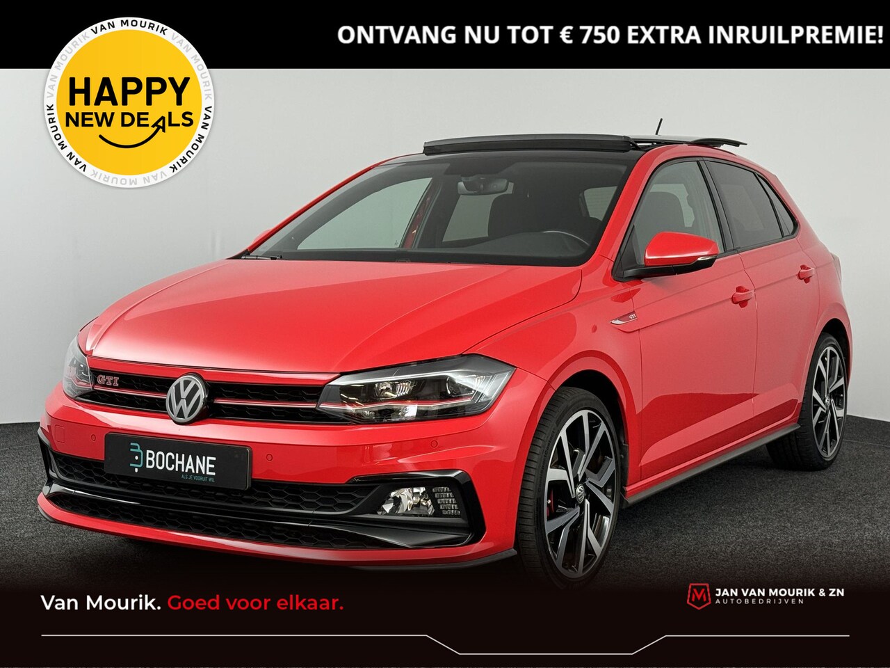 Volkswagen Polo - 2.0 TSI DSG GTI | Navigatie | Panoramadak | LED | Lichtmetalen velgen 18" - AutoWereld.nl