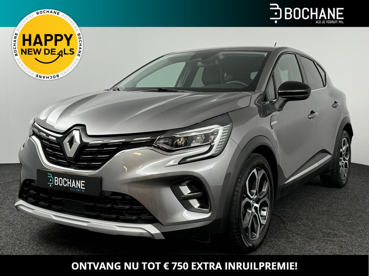 Renault Captur - 1.6 E-Tech Plug-in Hybrid 160 Intens | Lichtmetalen velgen 18" - AutoWereld.nl