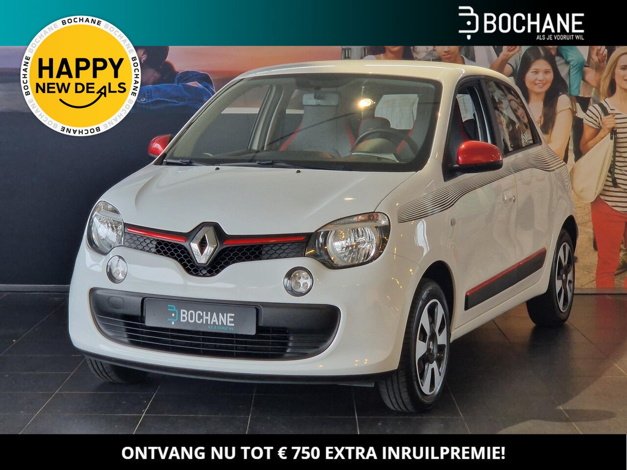 Renault Twingo - 1.0 SCe Collection AIRCONDITIONING | CRUISE CONTROL | STRIPING | ACHTERSPOILER - AutoWereld.nl