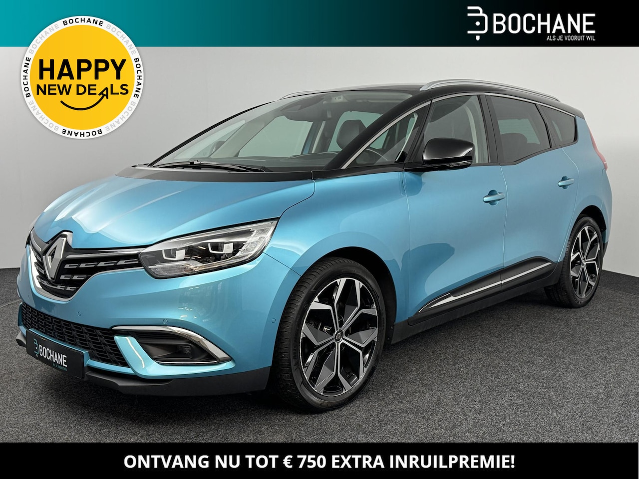 Renault Grand Scénic - 1.3 TCe 140 EDC Intens | Cruise Control Adaptief | Head-Up Display | Trekhaak - AutoWereld.nl