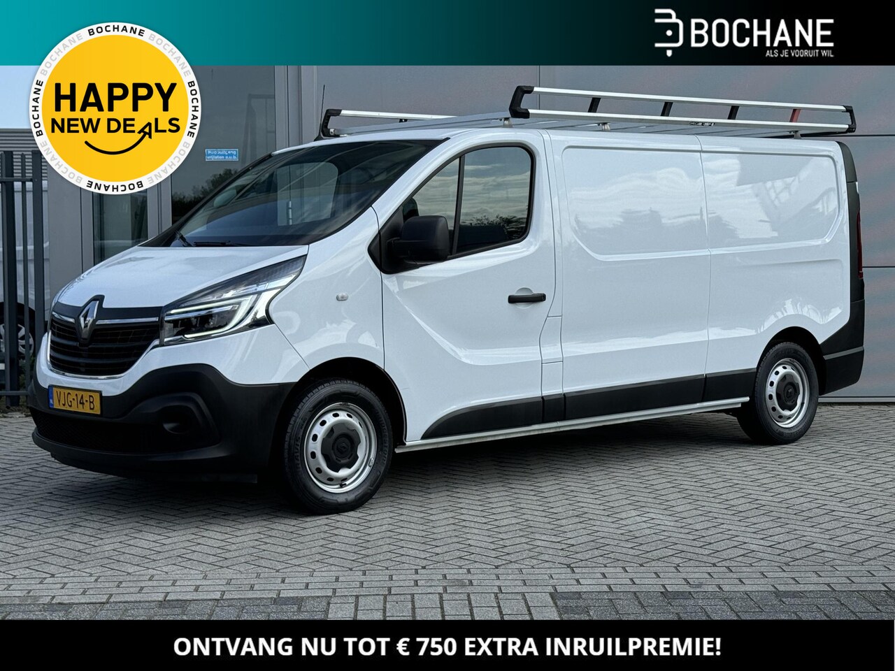 Renault Trafic - 2.0 dCi 120 T29 L2H1 Comfort EURO6 | AIRCO | NAVIGATIE | PARKEER SENSOREN | 3-ZITS | IMPER - AutoWereld.nl