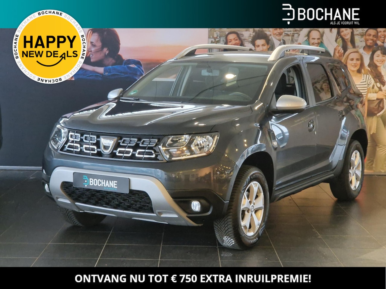 Dacia Duster - 1.6 SCe Prestige LPG NAVIGATIE | TREKHAAK | RONDOM ZICHT CAMERA | LICHTMETALEN VELGEN - AutoWereld.nl