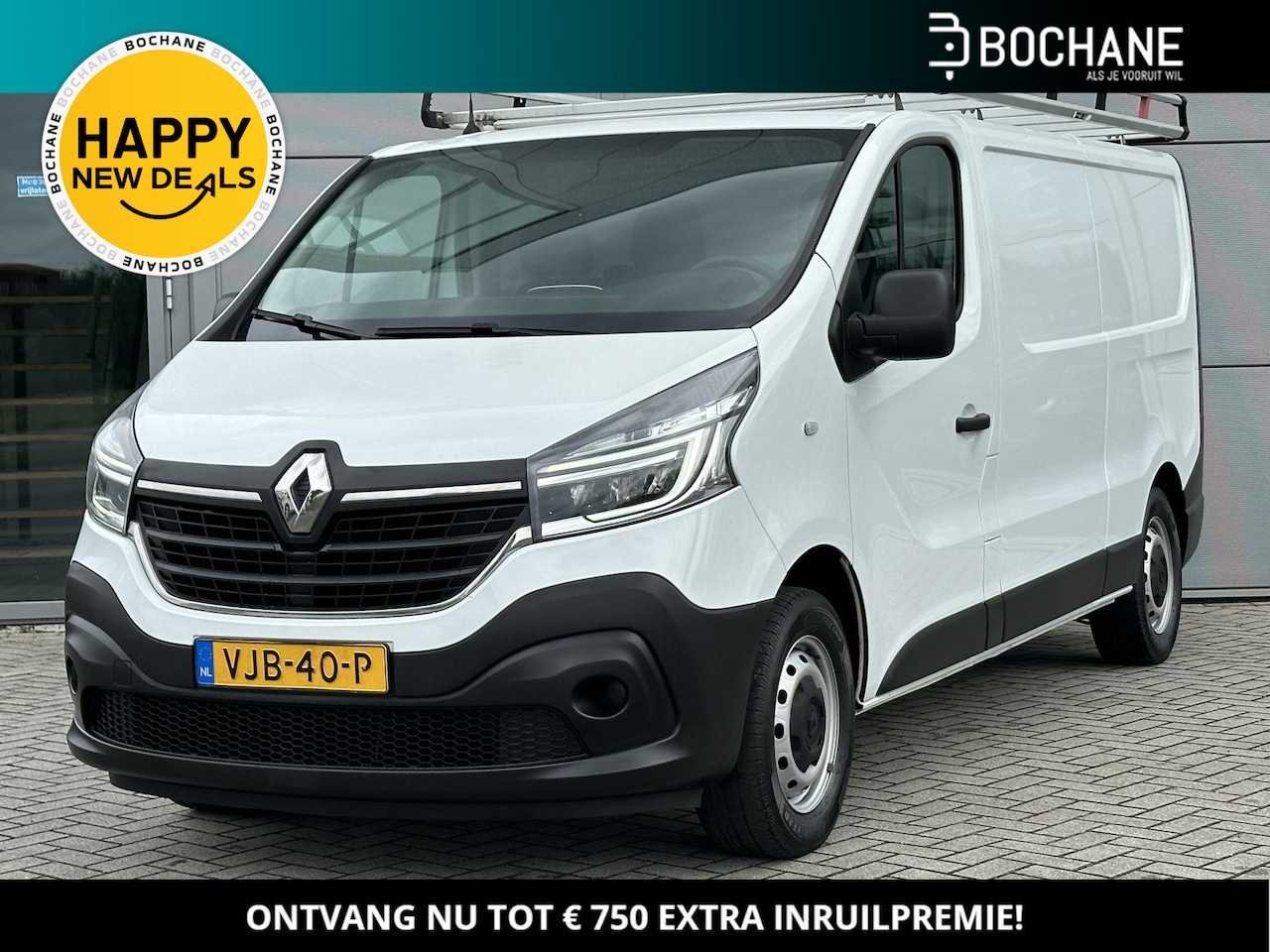 Renault Trafic - 2.0 dCi 145 EDC T29 L2H1 Comfort | AIRCO | NAVIGATIE | PARKEER SENSOREN | IMPERIAAL | LAAD - AutoWereld.nl