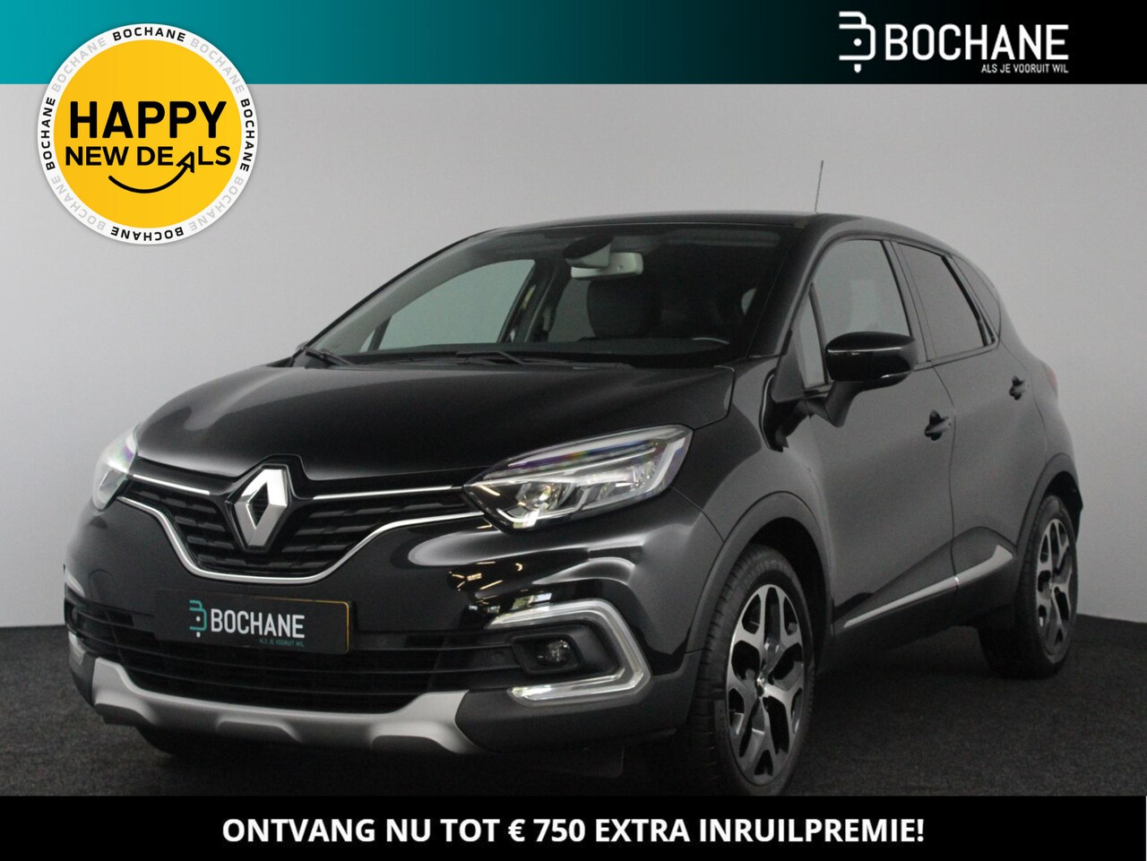 Renault Captur - 1.3 TCe 150 EDC Intens | Navigatie | Achteruitrijcamera | Leder | - AutoWereld.nl