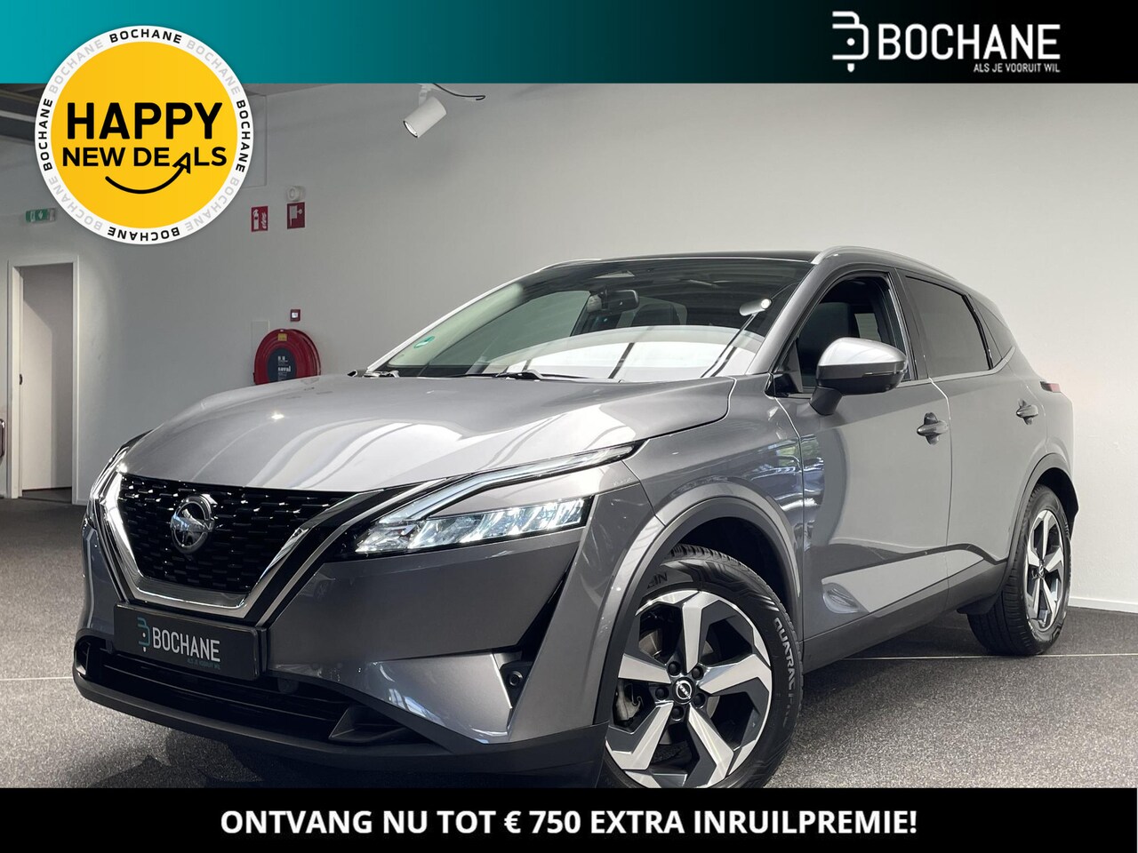 Nissan Qashqai - 1.3 MHEV 158 Xtronic N-Connecta | Panoramadak | Trekhaak | All-Season banden - AutoWereld.nl