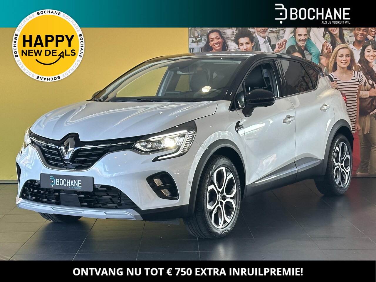 Renault Captur - 1.0 TCe 90 techno NAVIGATIE | RONDOM ZICHT CAMERA | PARKEERSENSOREN VOOR-EN ACHTER | CLIMA - AutoWereld.nl