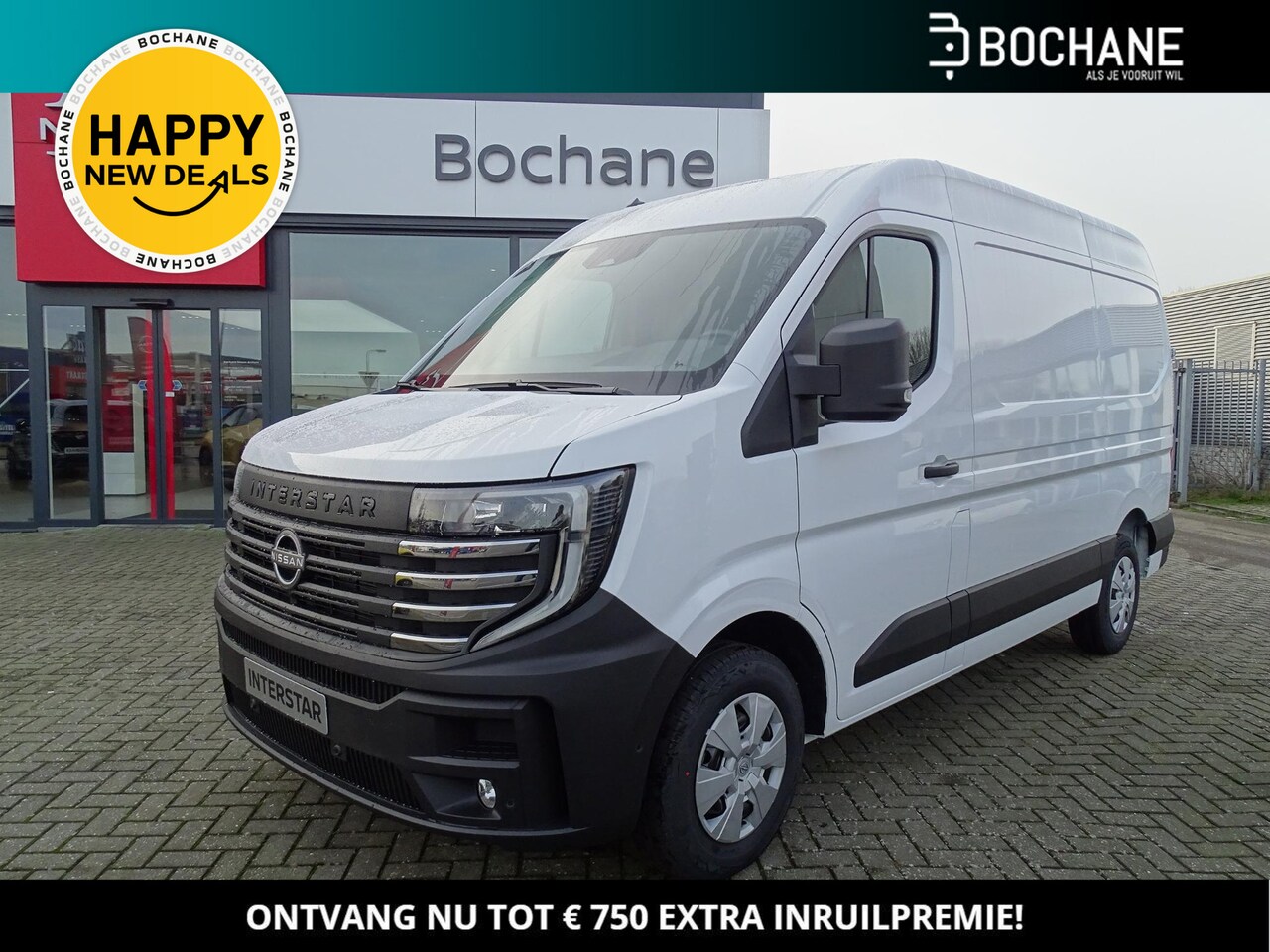 Nissan Interstar - L2H2 Limited 87 kWh | Verwarmbare voorruit | PDC | Achteruitrijcamera | Apple carplay & An - AutoWereld.nl