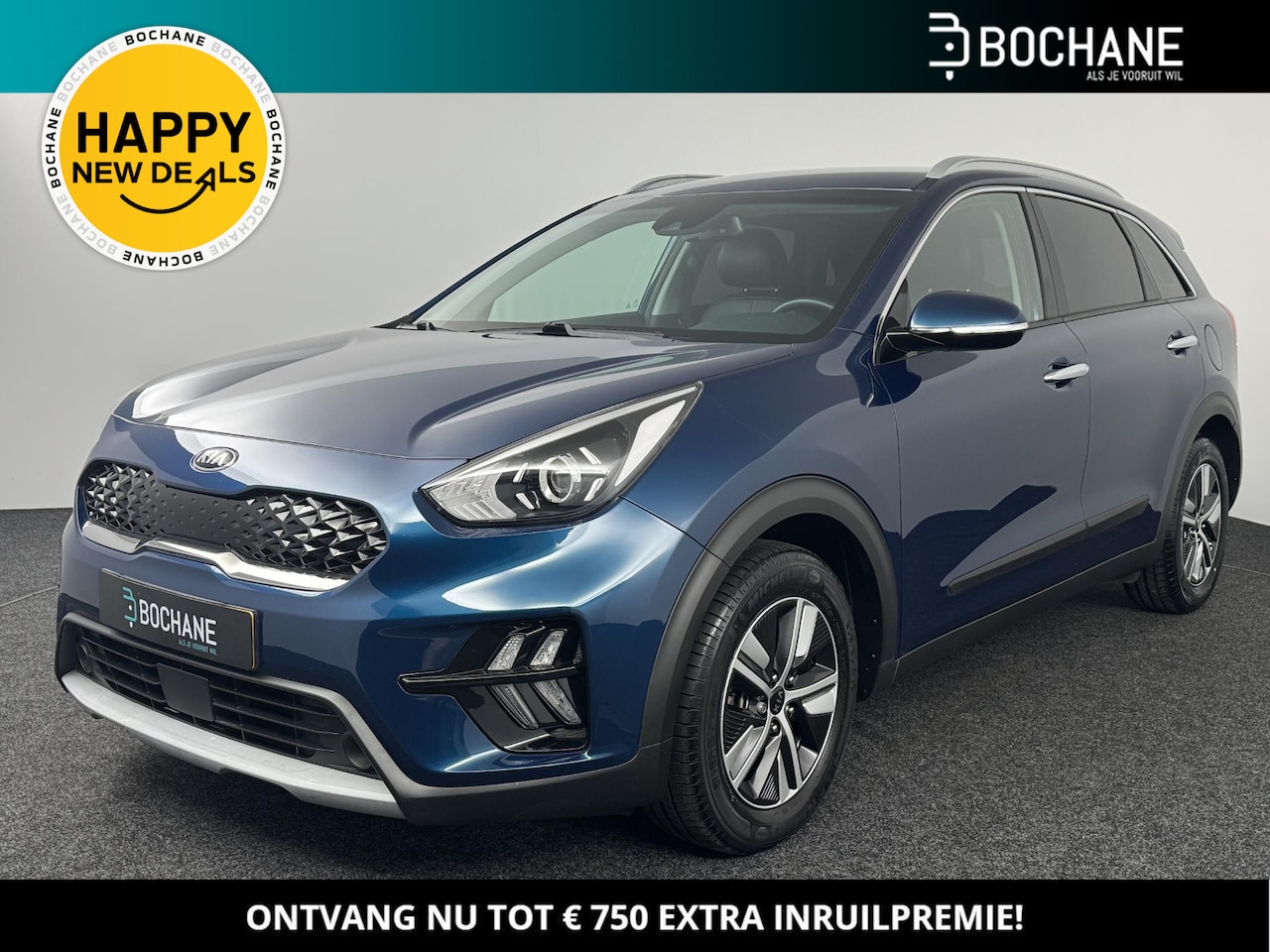 Kia Niro - 1.6 GDi Hybrid DynamicLine | Navigatie | Achteruitrijcamera | Adaptieve Cruise Control | - AutoWereld.nl