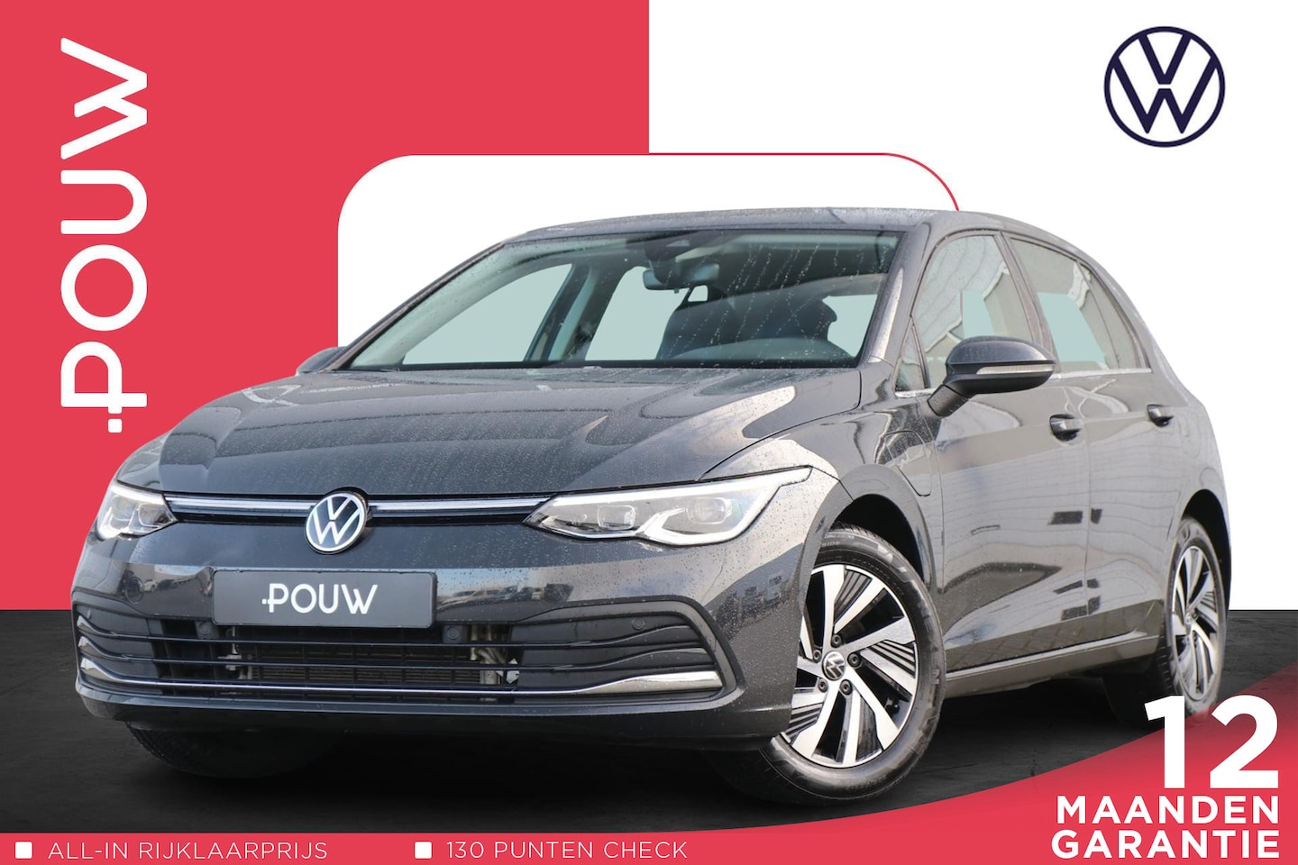 Volkswagen Golf - 1.4 eHybrid 204pk Style | SoH 99% | Sfeerverlichting | App Connect | Parkeersensoren | Ele - AutoWereld.nl