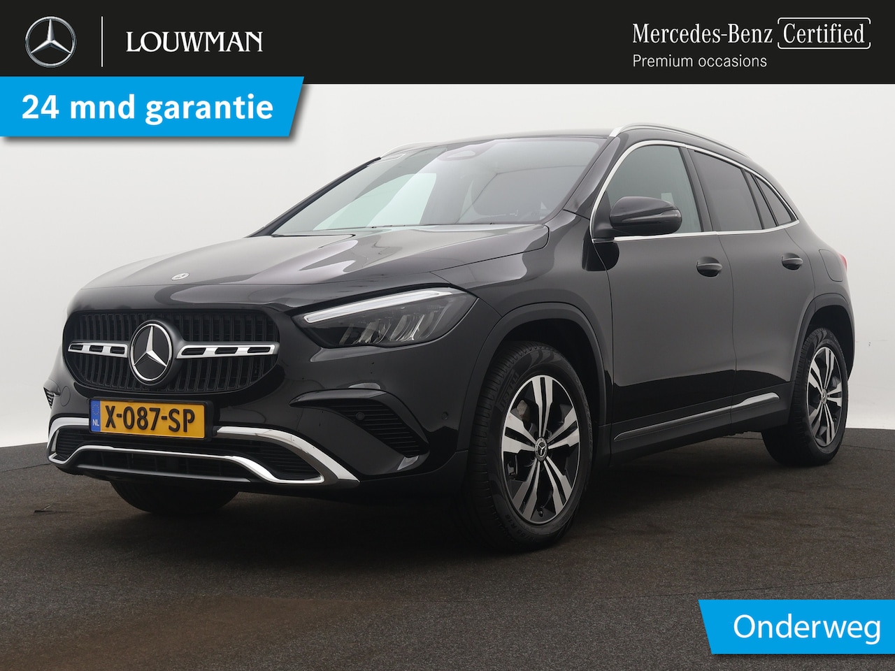 Mercedes-Benz GLA-Klasse - 250 e Business Line | Lichtmetalen velgen | MBUX wide screen | Navigatie | Parking support - AutoWereld.nl