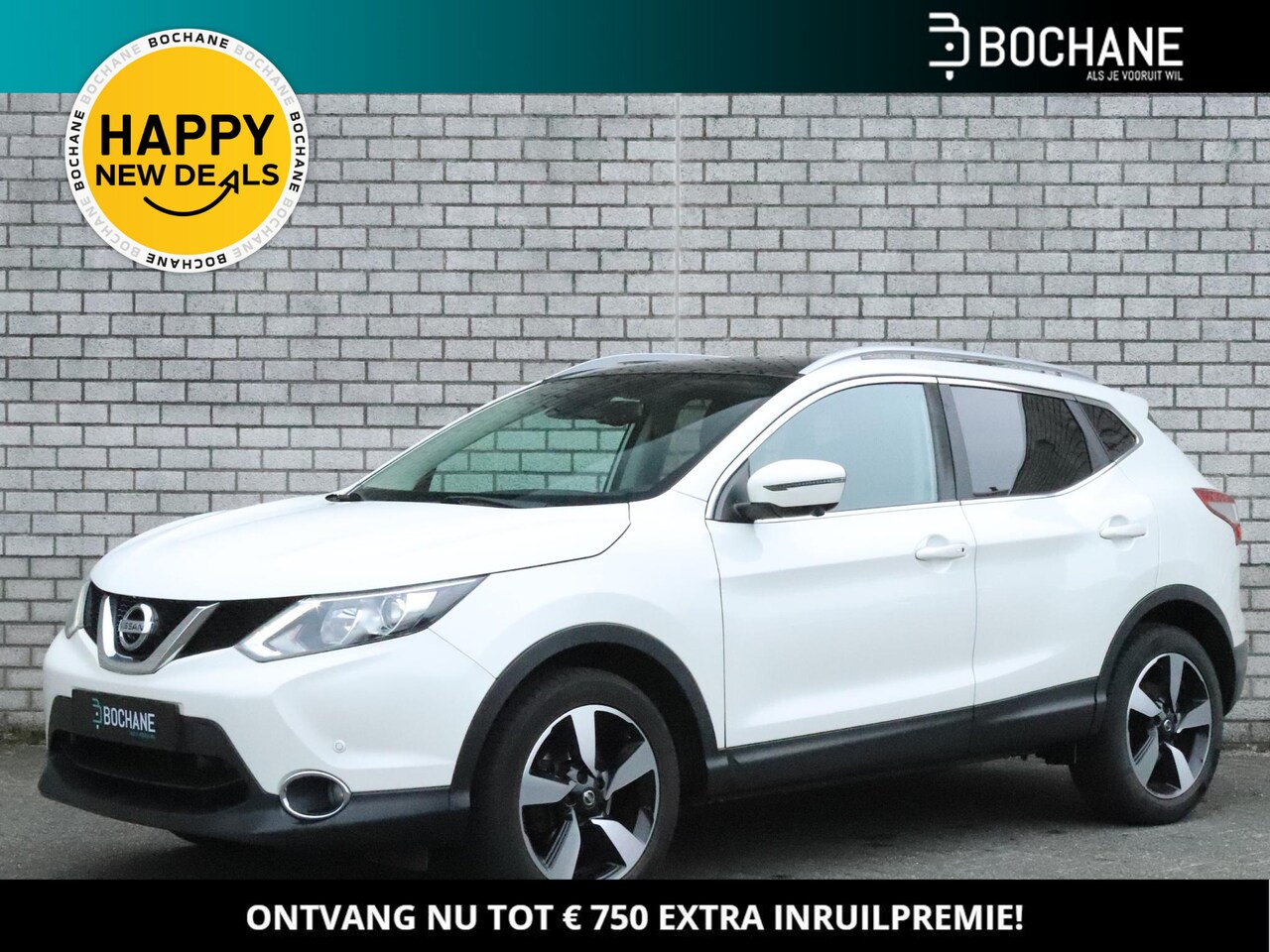 Nissan Qashqai - 1.2 DIG-T 115 N-Connecta | Panoramadak | Trekhaak - AutoWereld.nl