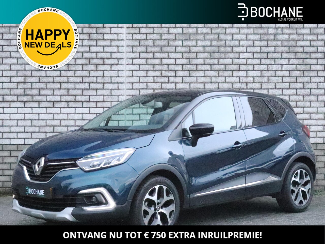 Renault Captur - 1.3 TCe 150 EDC Intens | Achteruitrijcamera | Parkeersensoren - AutoWereld.nl