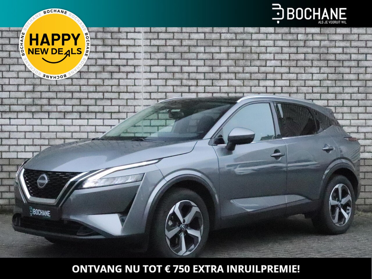 Nissan Qashqai - 1.3 MHEV 158 Xtronic N-Connecta | Panoramadak | Trekhaak | All-Season banden - AutoWereld.nl