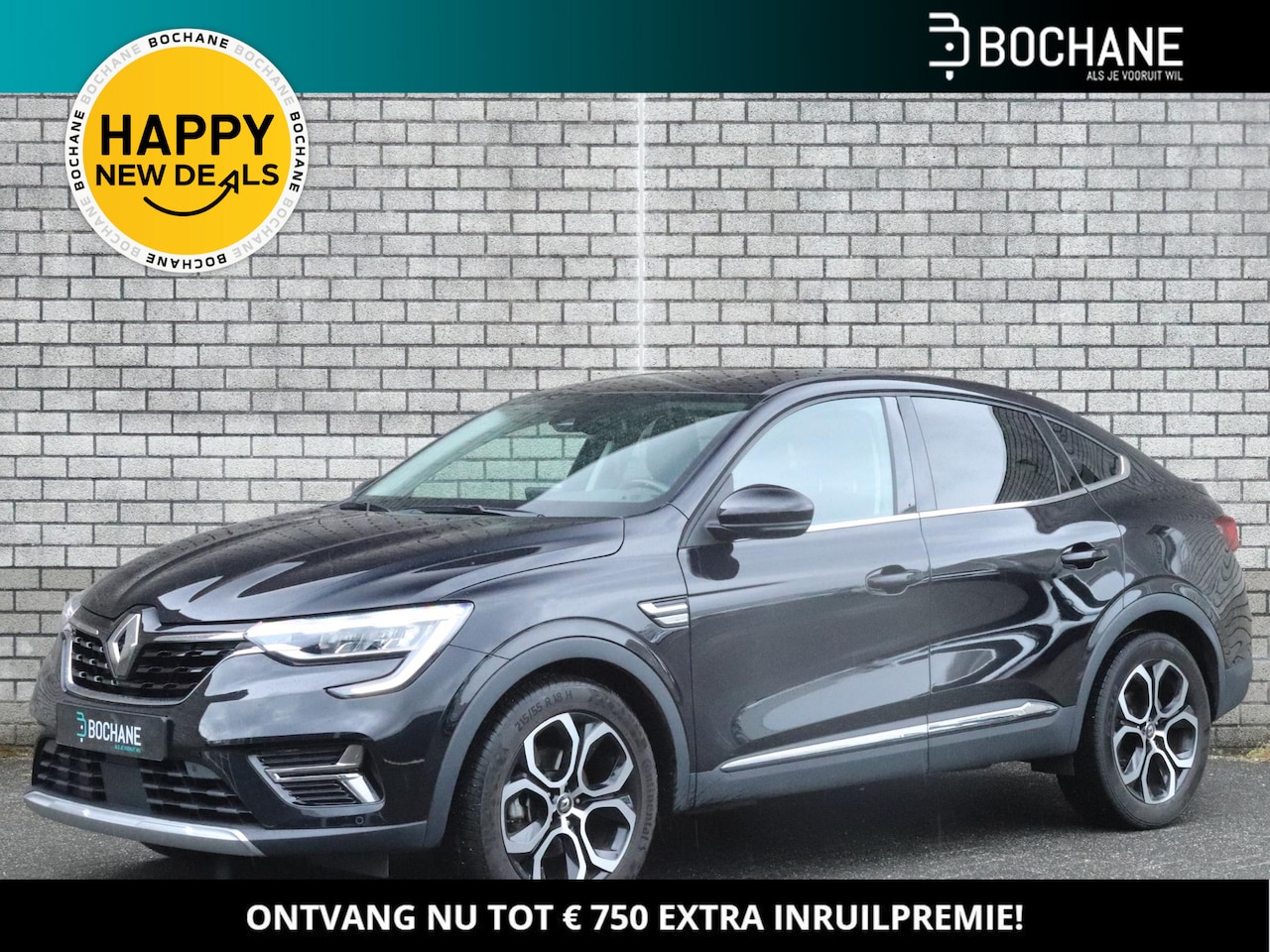 Renault Arkana - 1.6 E-Tech Hybrid 145 Intens | Trekhaak | Navigatie | Achteruitrijcamera | LM-Velgen | Ada - AutoWereld.nl