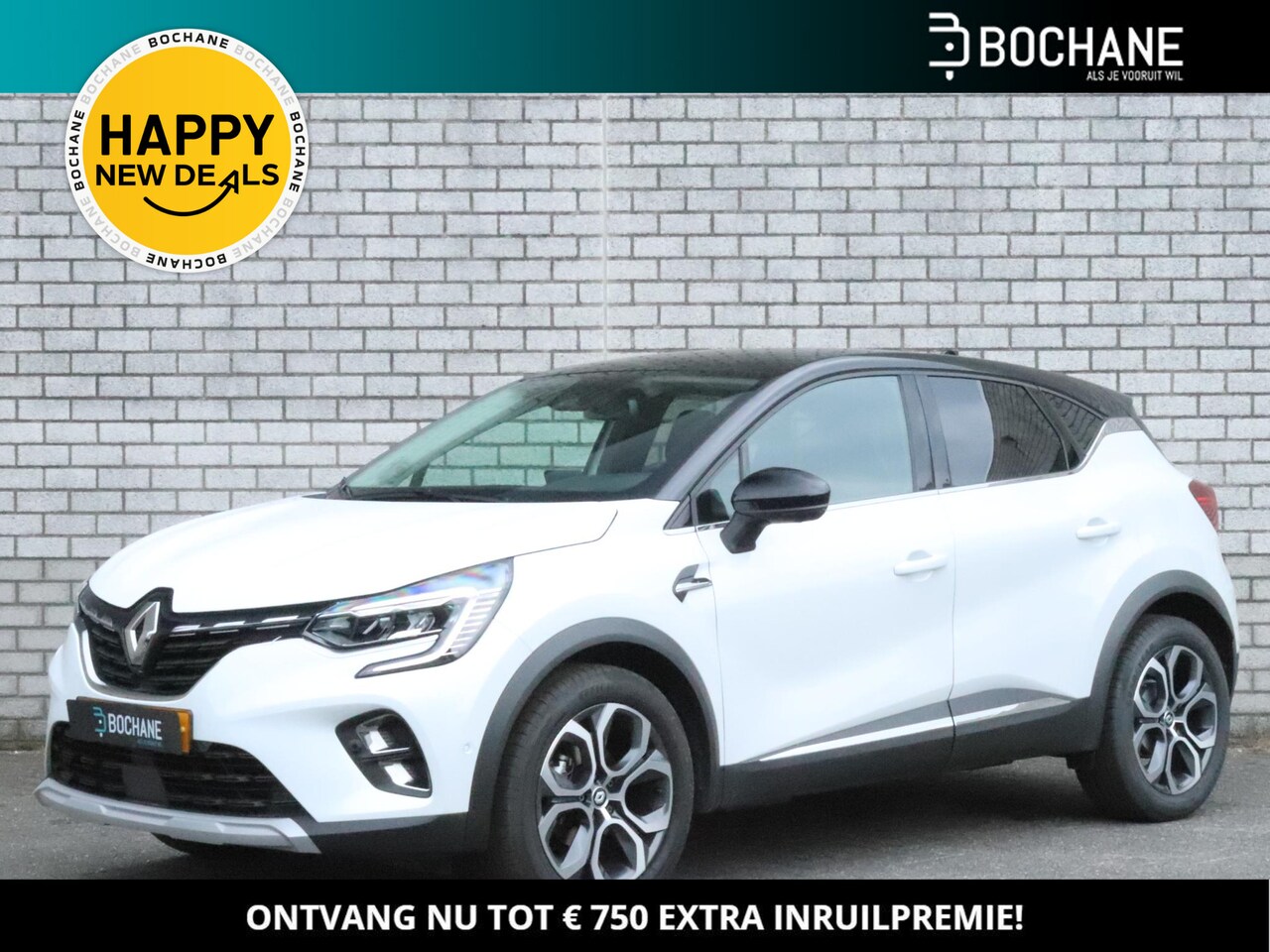 Renault Captur - 1.0 TCe 90 Techno | Navigatie 9,3" | Rondomzichtcamera | Bose Premium Audio | 18" LM-Velge - AutoWereld.nl