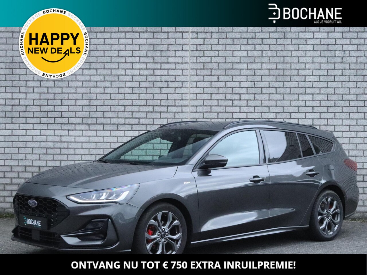 Ford Focus Wagon - 1.0 EcoBoost Hybrid ST Line | All-Season banden | Achteruitrijcamera | Stoel + stuurverwar - AutoWereld.nl