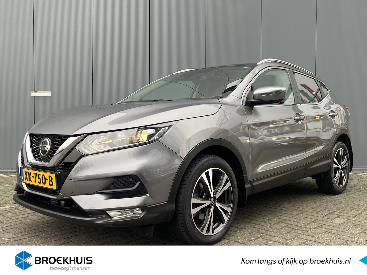 Nissan Qashqai - 1.2 115pk N-Connecta Automaat | Led | Camera | Climate | Keyless | Navigatie | 18" Lichtme - AutoWereld.nl