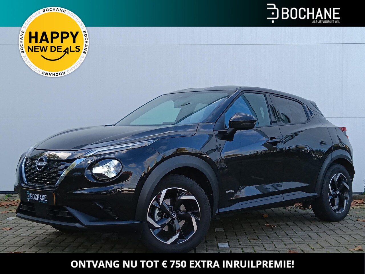 Nissan Juke - 1.6 Hybrid 143 N-Connecta Climate Control / Apple Carplay-Android Auto / Parkeersensoren V - AutoWereld.nl