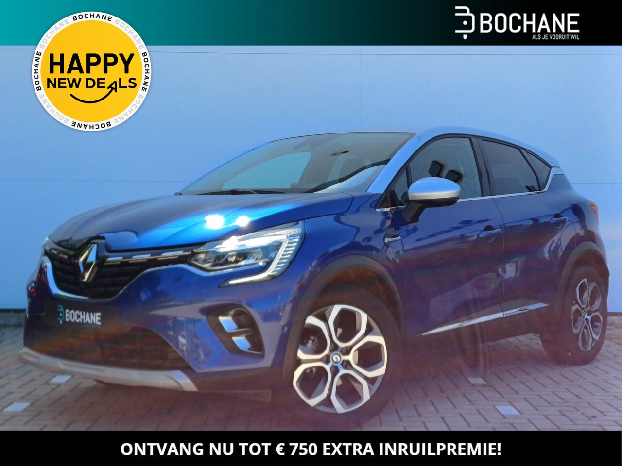 Renault Captur - 1.0 TCe 90 techno Climate Control / Navigatie / Bose Audio / Cruise Control / Keyless Entr - AutoWereld.nl