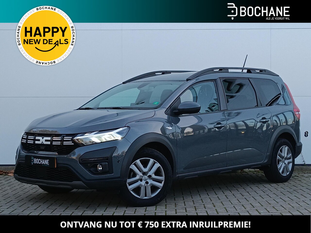 Dacia Jogger - 1.0 TCe 110 Expression 7p. Navigatie / Parkeersensoren + Camera / Multifunctionele Dakrail - AutoWereld.nl