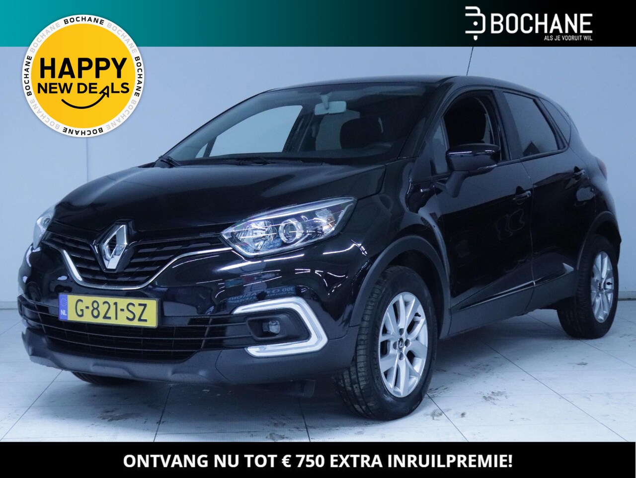 Renault Captur - 0.9 TCe Limited Airco/Navi/PDC - AutoWereld.nl