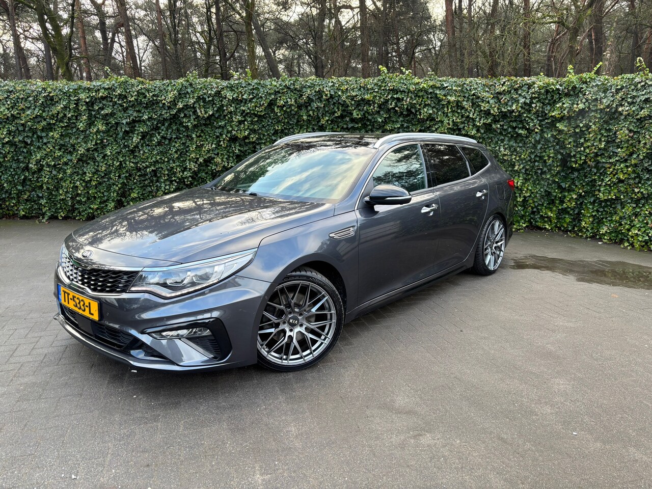 Kia Optima Sportswagon - 1.6 T-GDI GT-Line | BOMVOL | Leder | Pano | Elektr stoelen | LED Adaptief | 360Camera - AutoWereld.nl