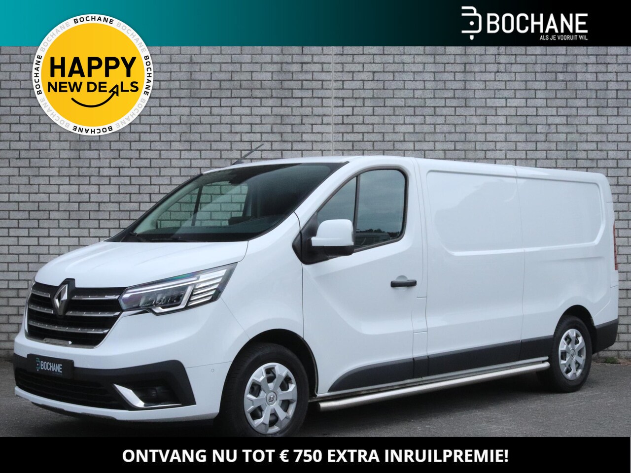 Renault Trafic - 2.0 dCi 130 T30 L2H1 Work Edition | Navigatie | Achteruitrijcamera | Trekhaak | Betimmerin - AutoWereld.nl