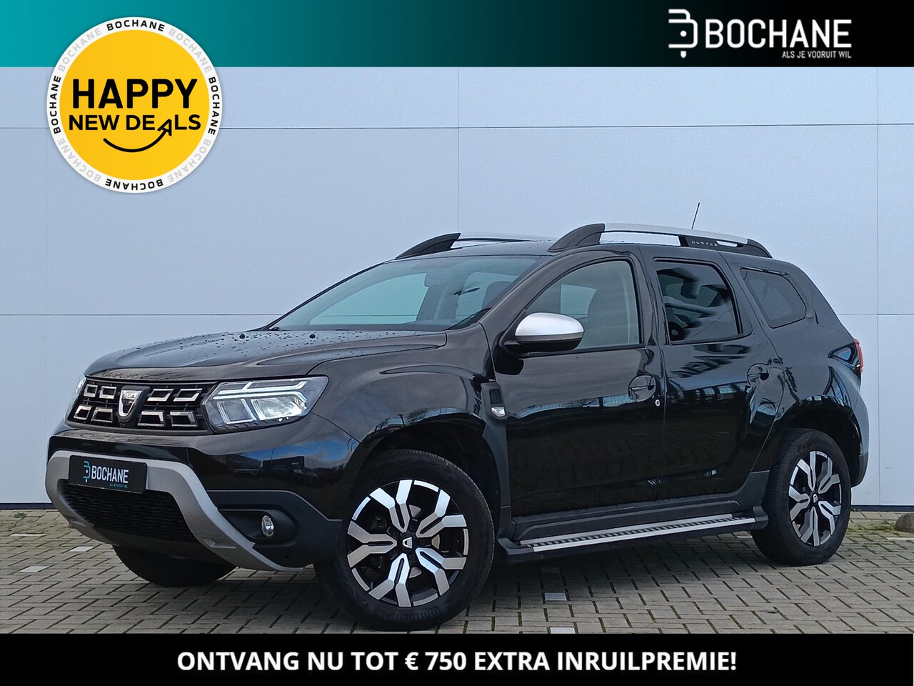 Dacia Duster - 1.0 TCe 100 Bi-Fuel Prestige | Leder | 360° Rondomzichtcamera | Trekhaak | Sidesteps - AutoWereld.nl