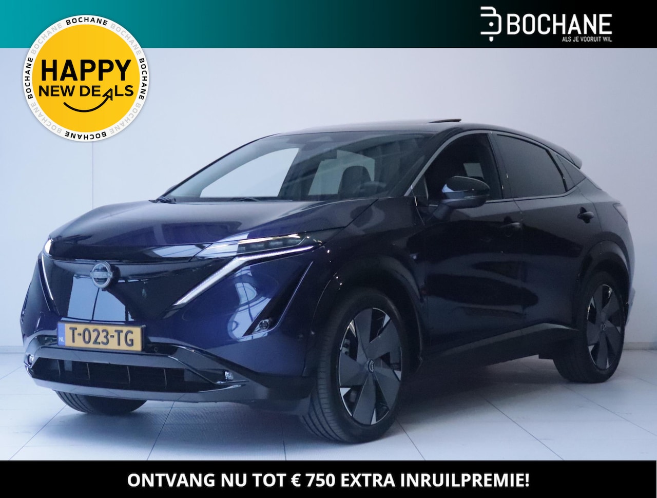 Nissan Ariya - 66 kWh Evolve Clima/Navi/Camera/Bose/Schuifdak! - AutoWereld.nl