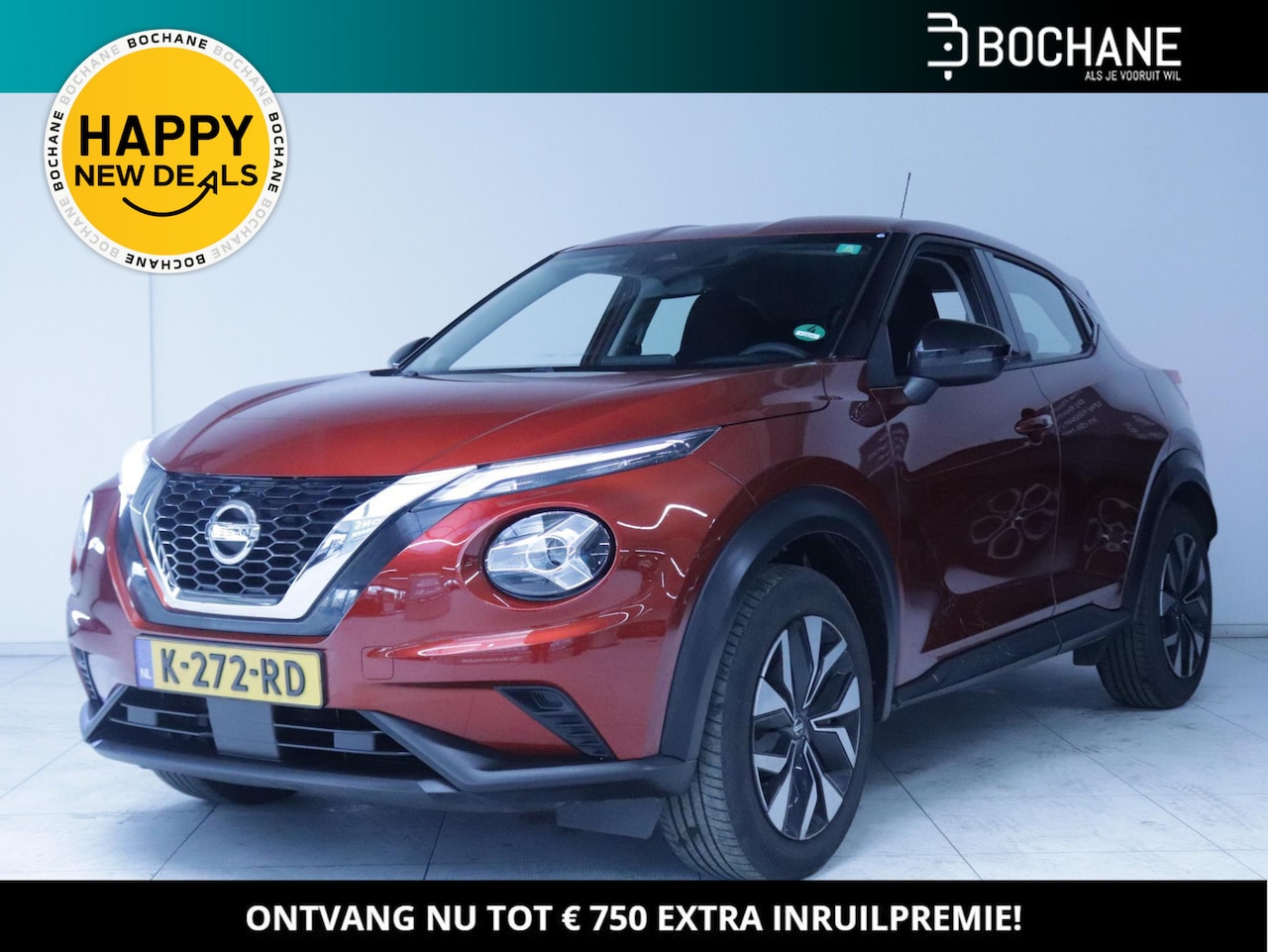 Nissan Juke - 1.0 DIG-T 114 Acenta | Climate Control | Stoelverwarming | Trekhaak - AutoWereld.nl