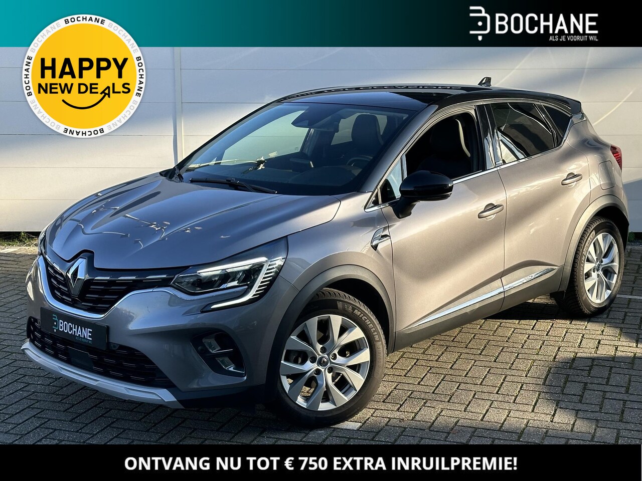 Renault Captur - 1.6 E-Tech Plug-in Hybrid 160 Intens | Groot Navi+Camera | Historie | Lage km.stand - AutoWereld.nl