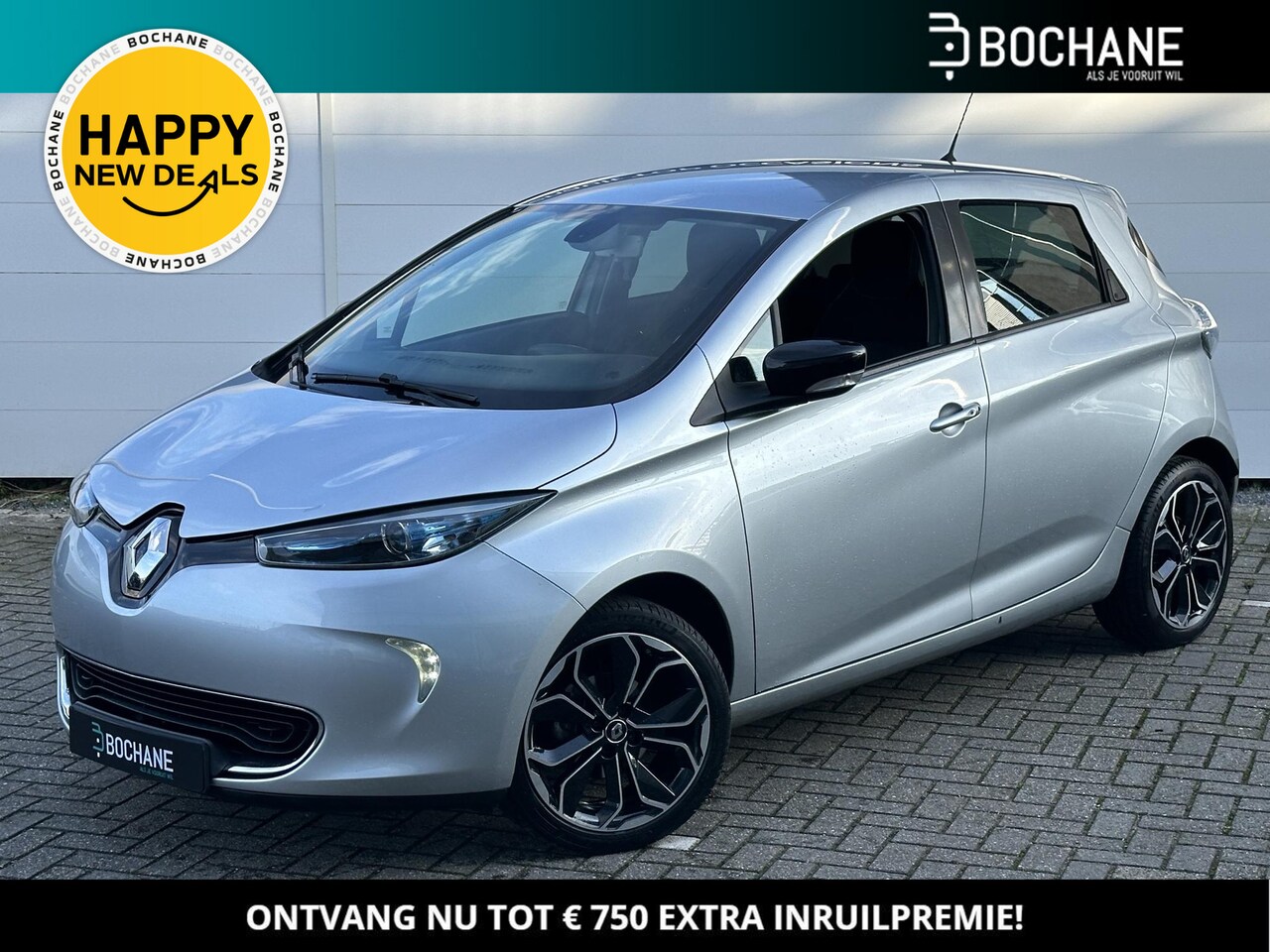 Renault Zoe - R110 Limited 41 kWh (Huuraccu) | Parkeersensoren | Navi | Cruise | LMV | Dealer Onderhoude - AutoWereld.nl