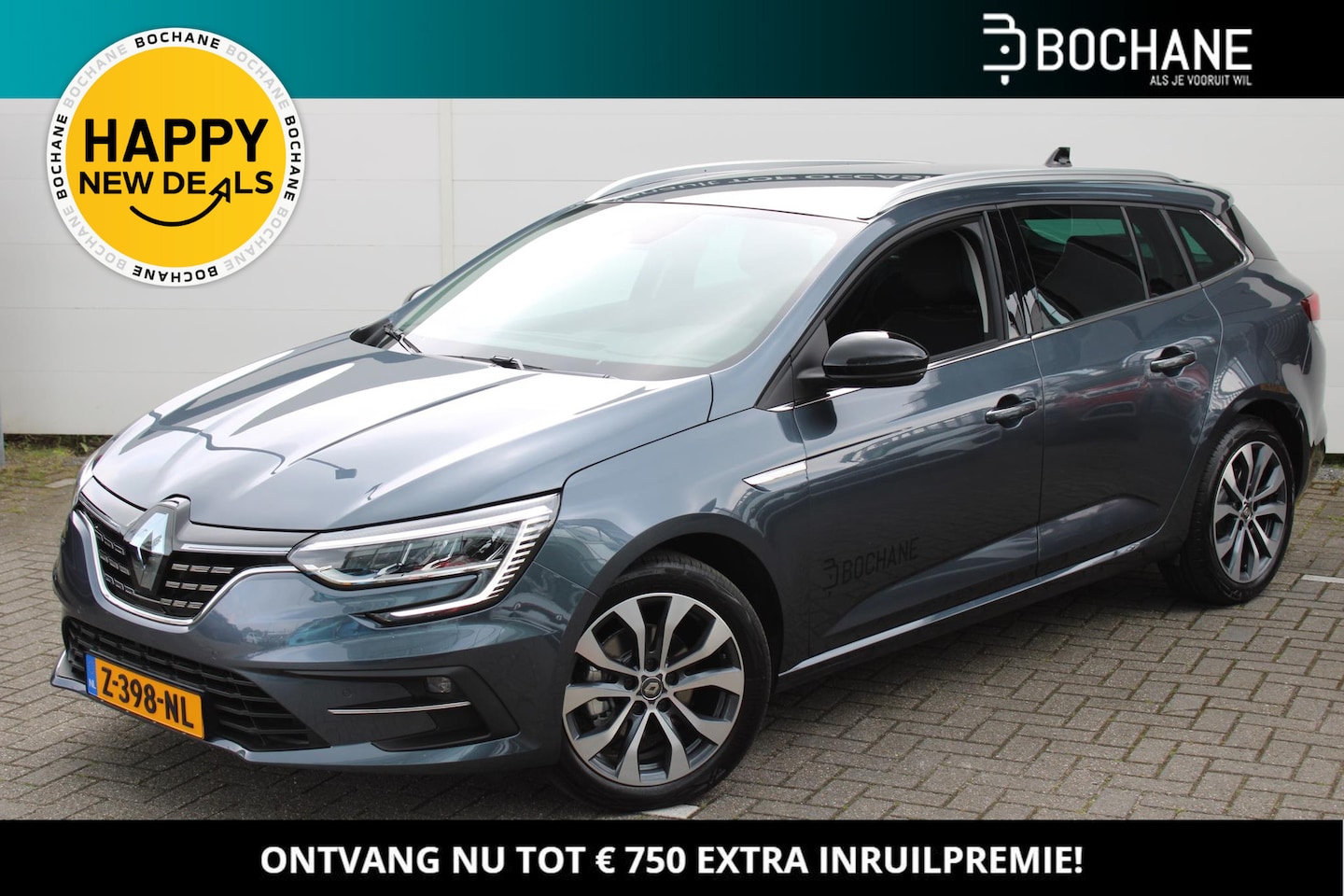 Renault Mégane Estate - 1.3 TCe 140 EDC Techno | Trekhaak 1700KG! | Automaat | Groot Scherm | Winter Pack | LMV. | - AutoWereld.nl