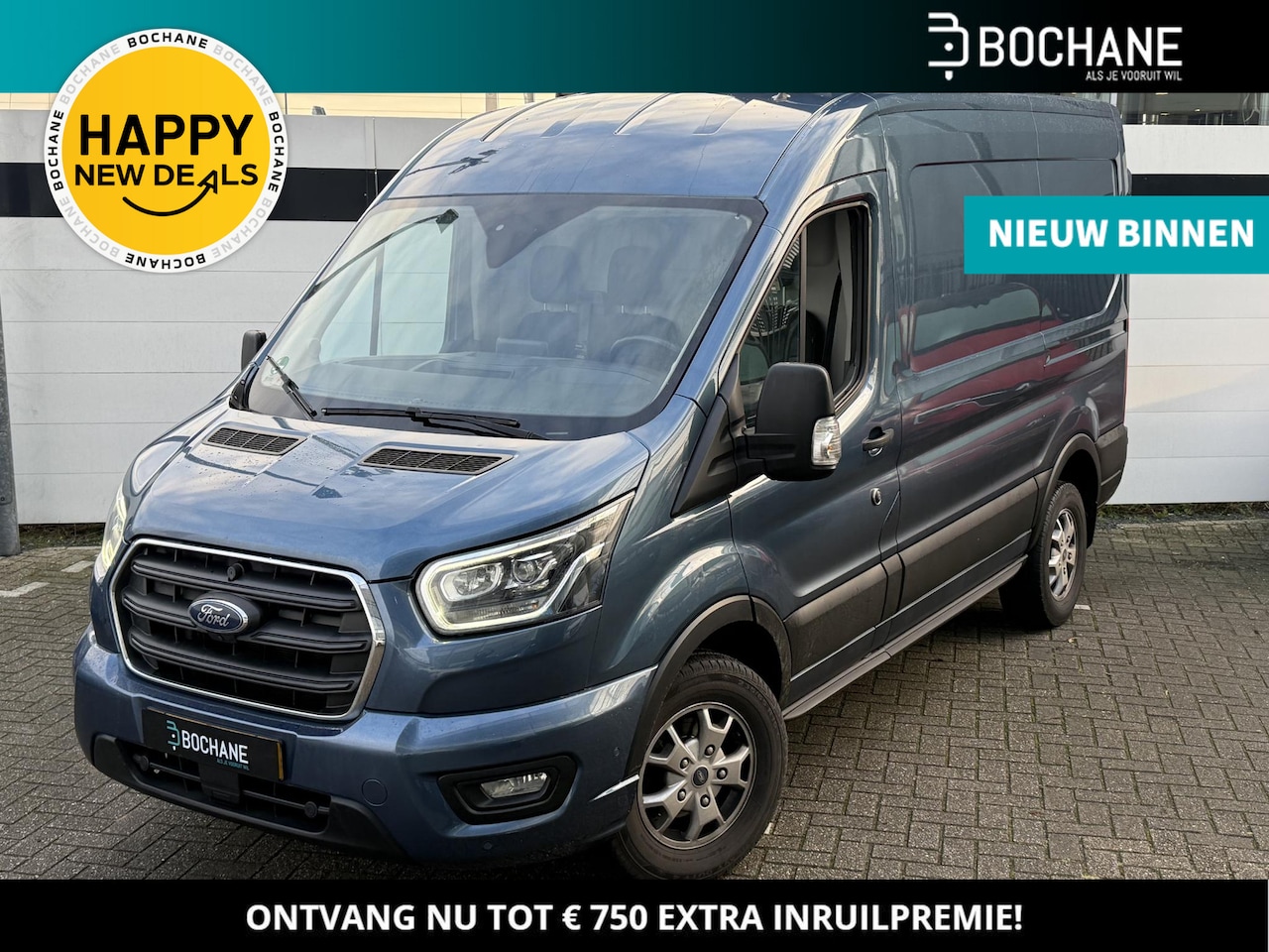 Ford Transit - 350 2.0 TDCI L2H2 Limited | Automaat | Trekhaak | Camera | Dealer onderhouden - AutoWereld.nl